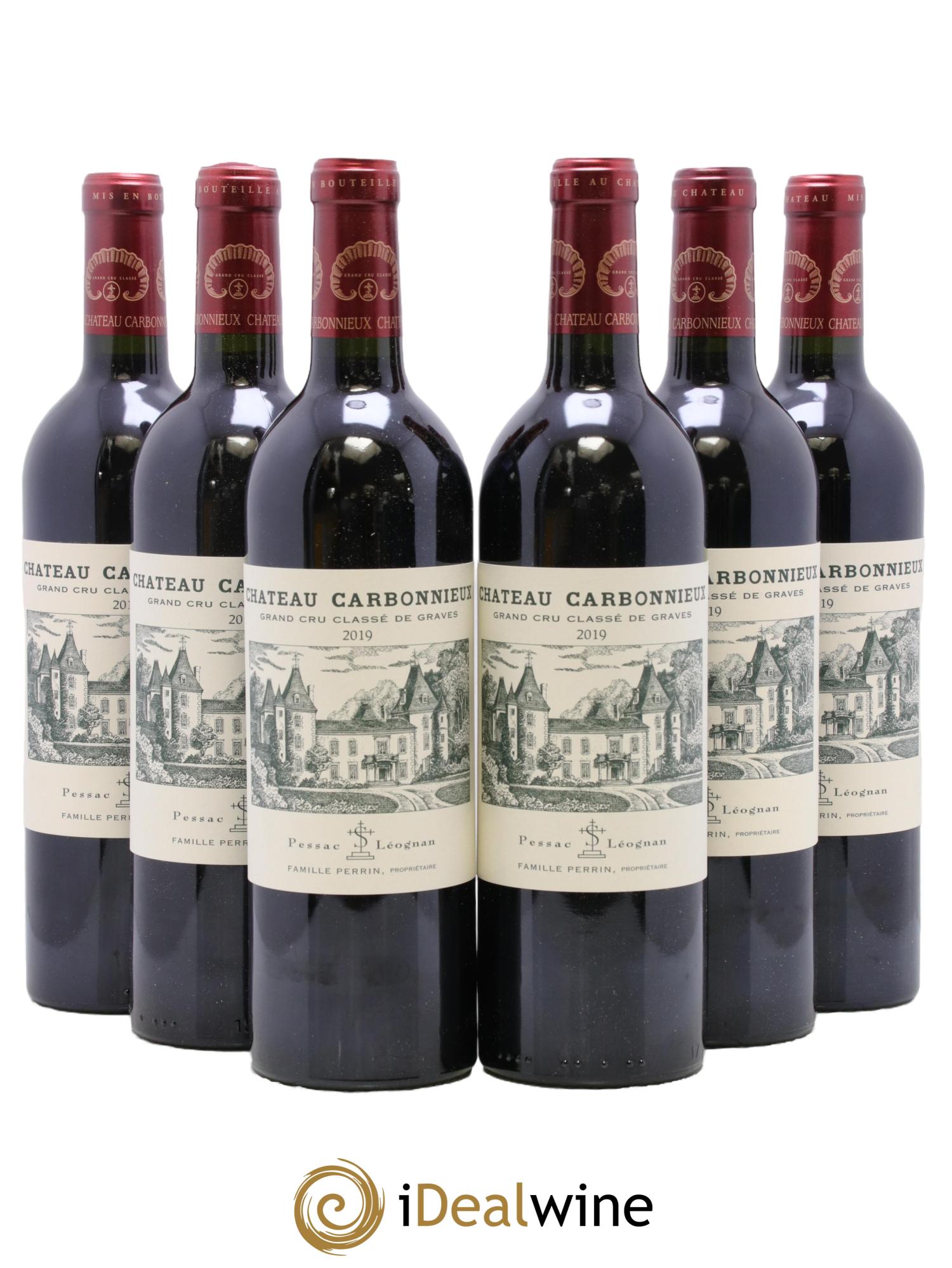 Château Carbonnieux Cru Classé de Graves 2019 - Lot of 6 bottles - 0