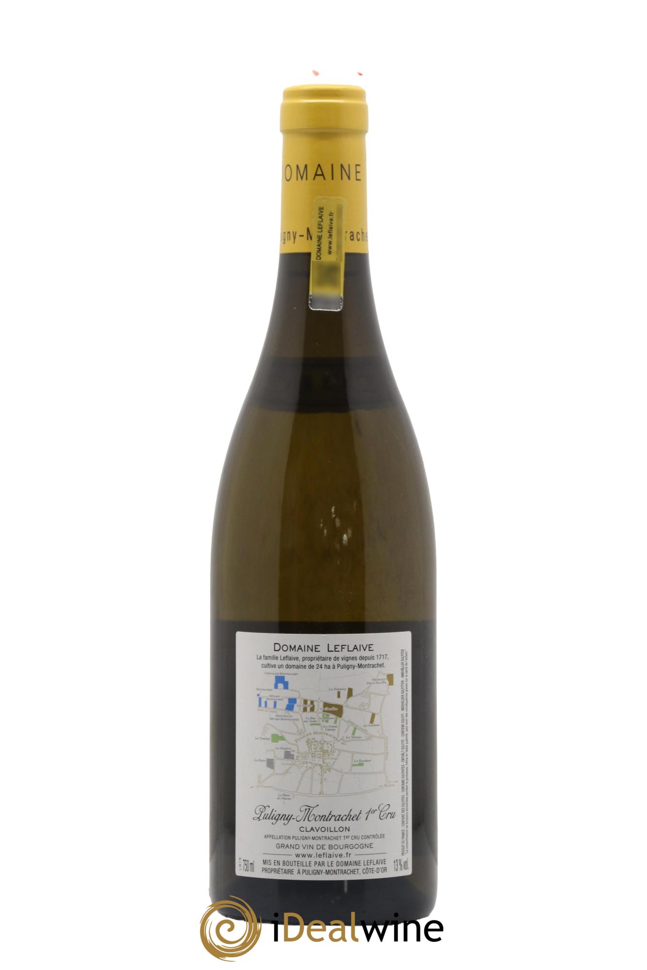 Puligny-Montrachet 1er Cru Clavoillon Leflaive (Domaine) 2016 - Lot of 1 bottle - 1