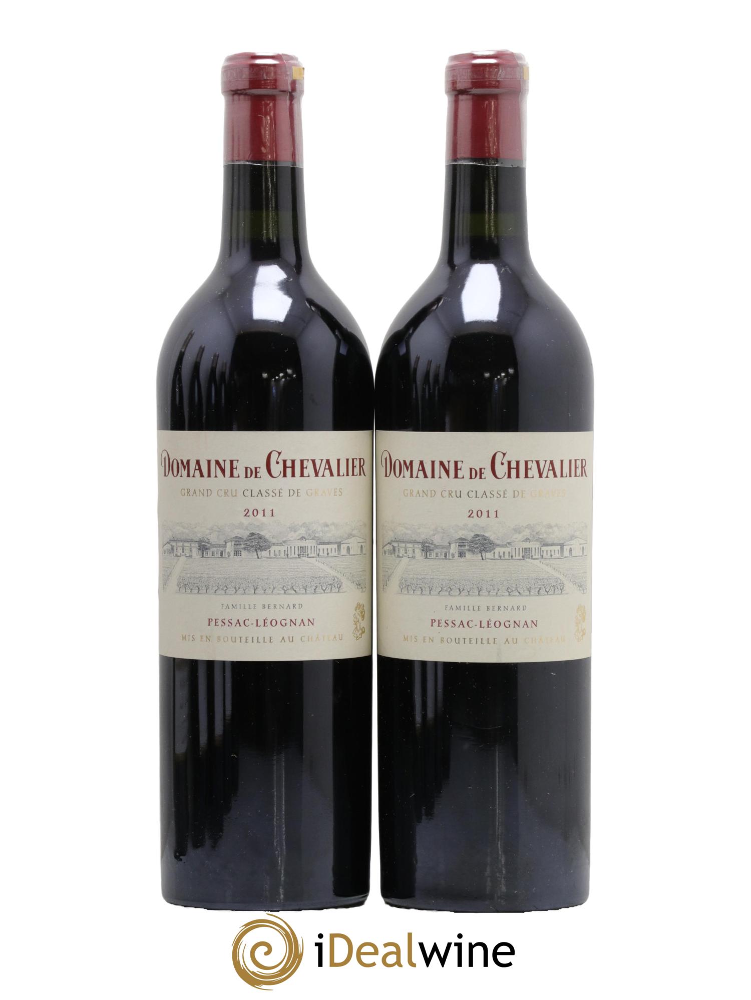 Domaine de Chevalier Cru Classé de Graves 2011 - Lot de 2 bouteilles - 0