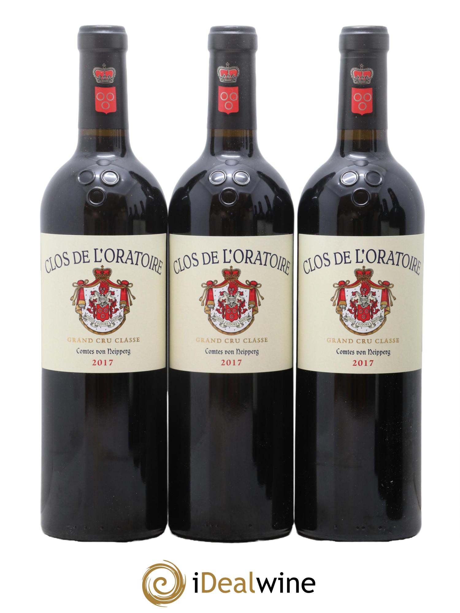 Clos de l'Oratoire Grand Cru Classé 2017 - Lot de 6 bouteilles - 2