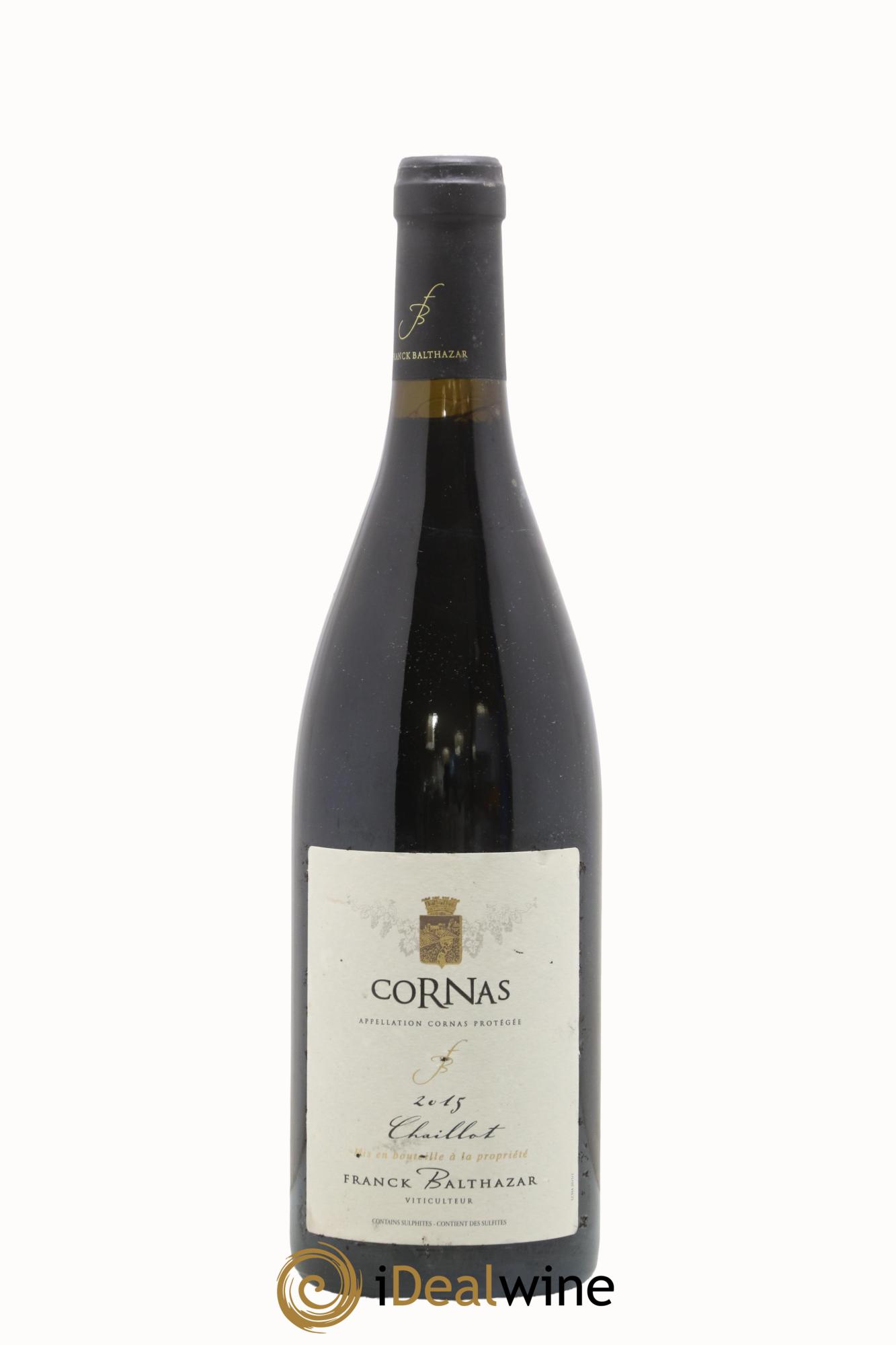 Cornas Chaillot Franck Balthazar (Domaine) 2015 - Posten von 1 Flasche - 0