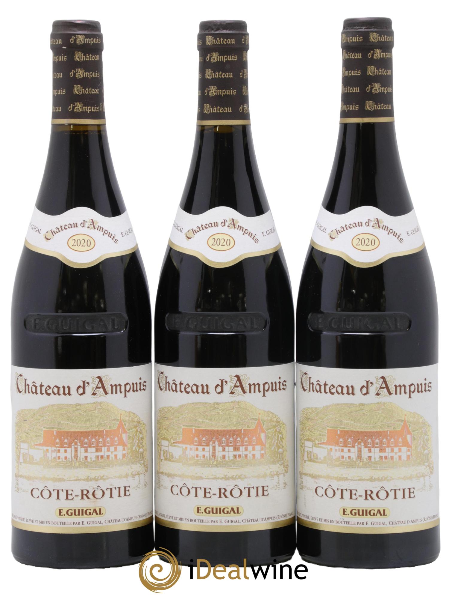 Côte-Rôtie Château d'Ampuis Guigal 2020 - Lot of 3 bottles - 0