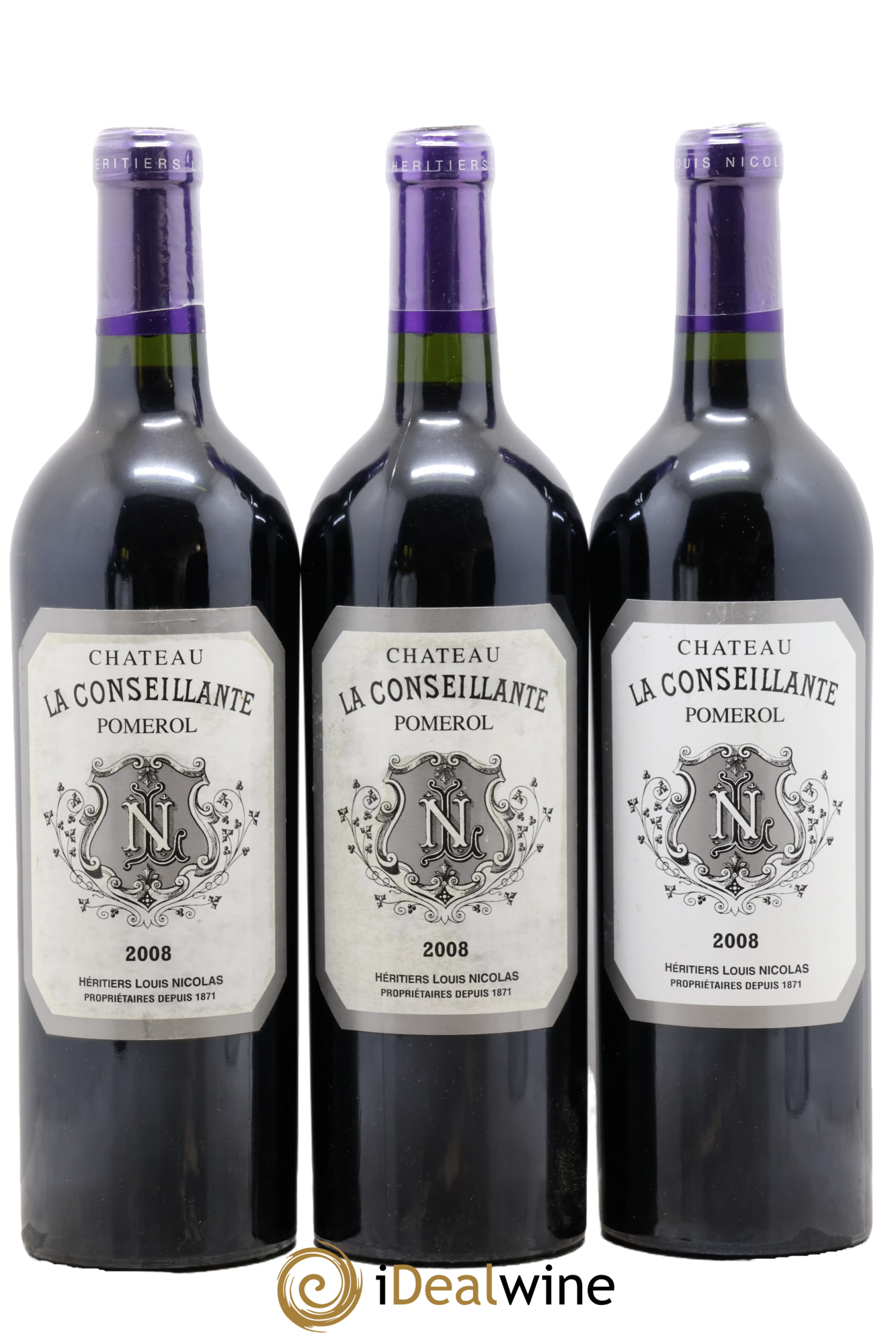 Château la Conseillante 2008 - Lot de 3 bouteilles - 0