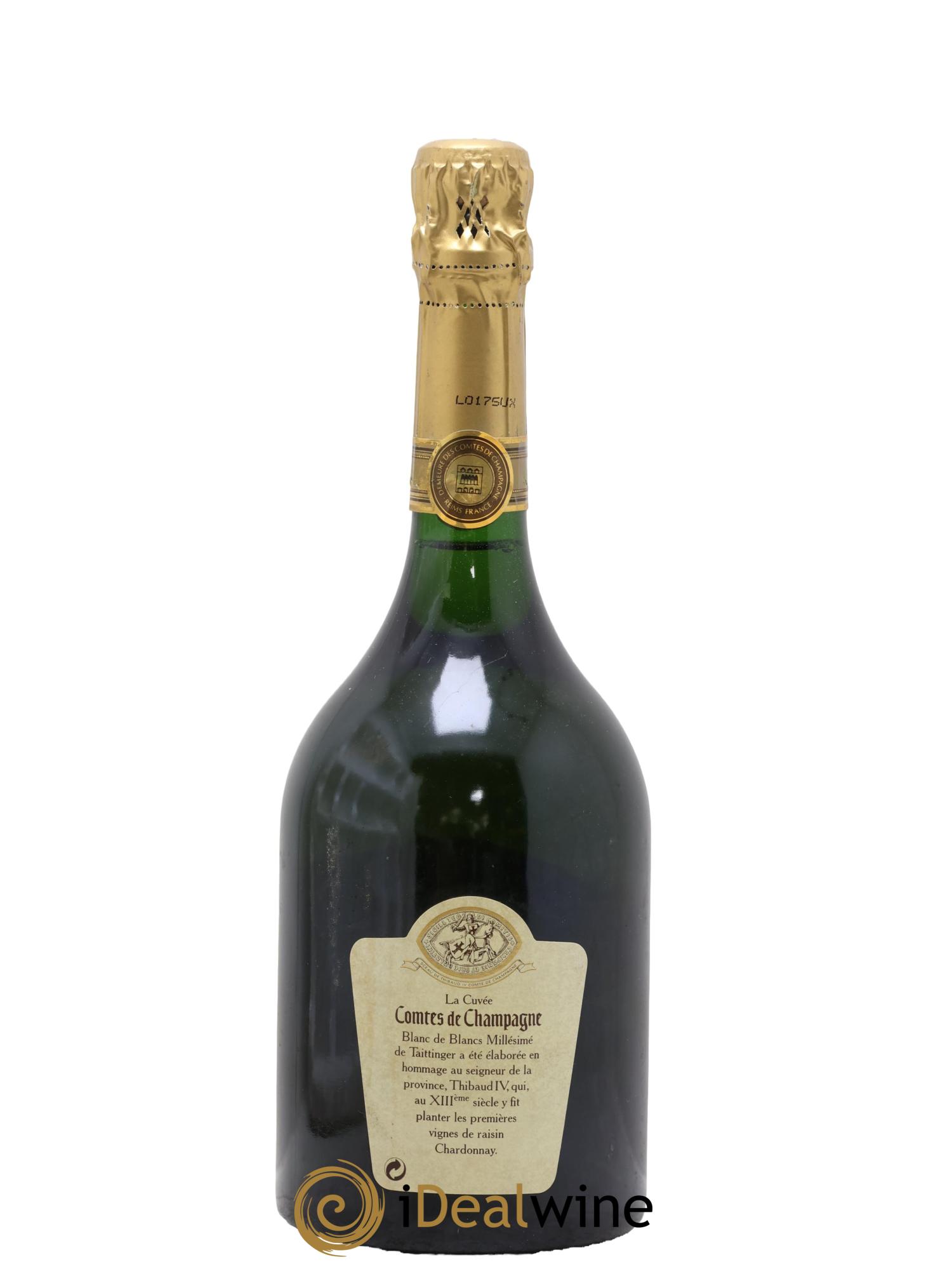 Comtes de Champagne Taittinger 1995 - Lot of 1 bottle - 1