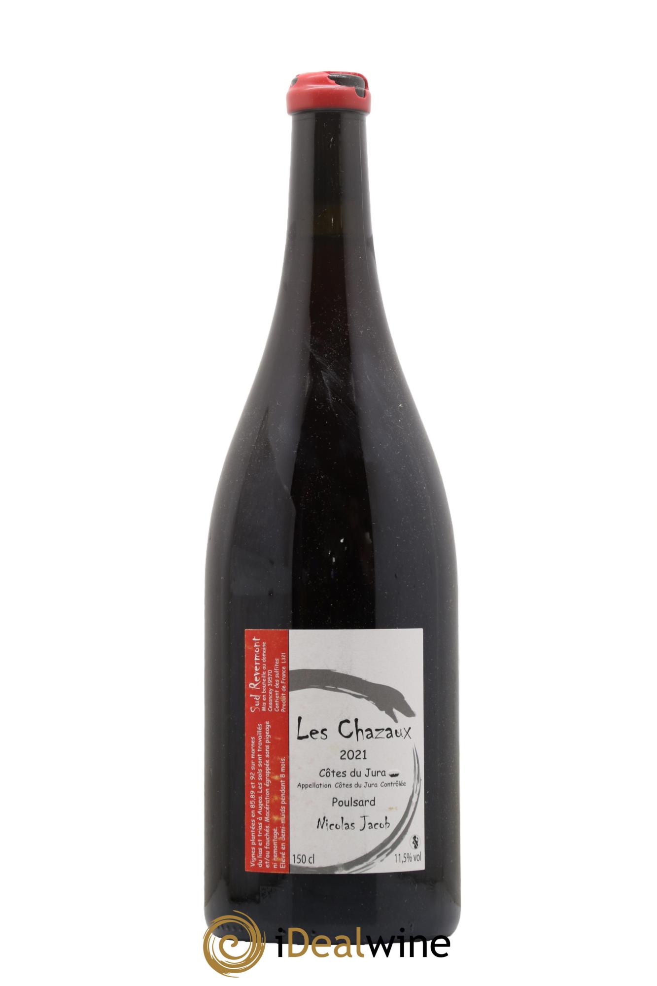 Côtes du Jura Poulsard Les Chazaux Nicolas Jacob 2021 - Lotto di 1 magnum - 0