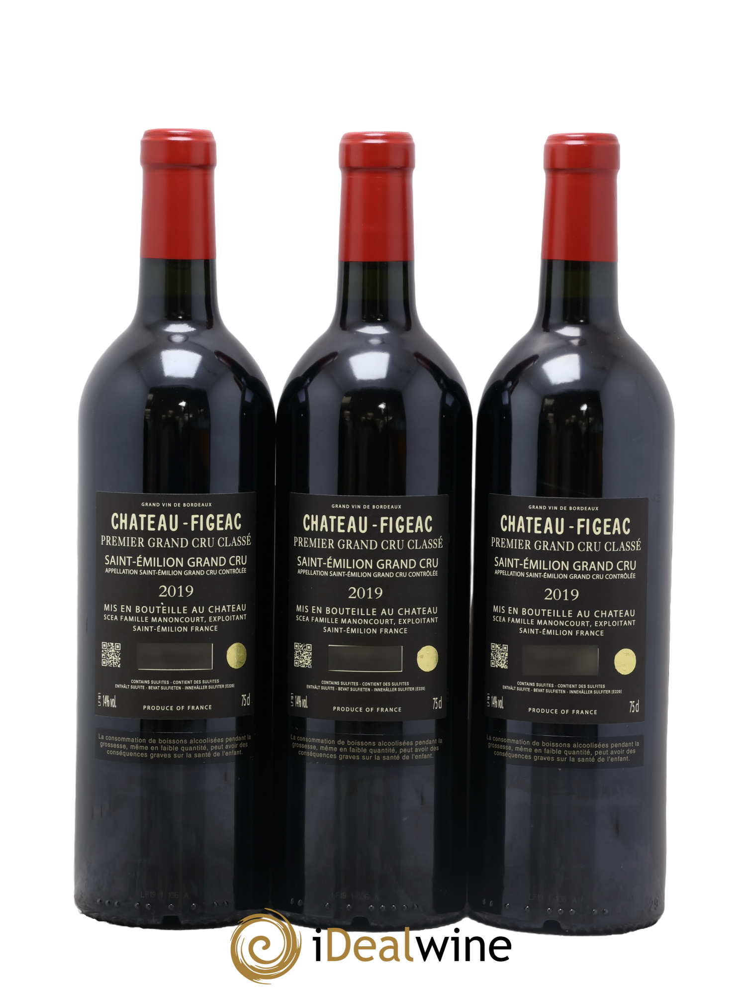 Château Figeac 1er Grand Cru Classé A 2019 - Lot de 6 bouteilles - 4