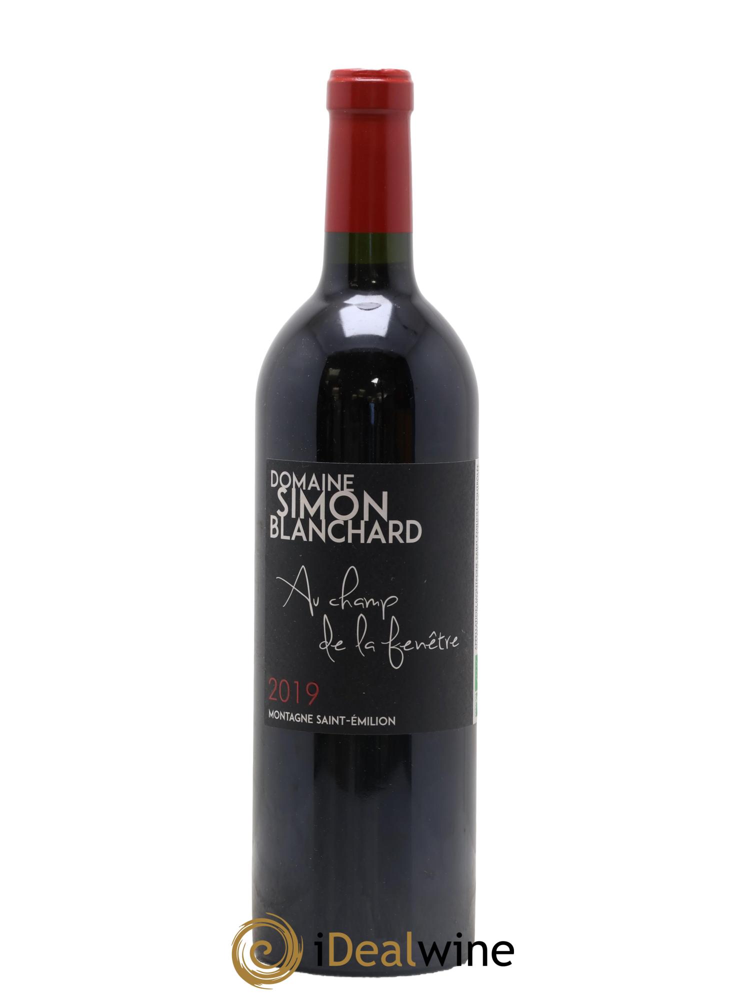 Montagne Saint-Émilion Au Champs de la Fenêtre Domaine Simon Blanchard 2019 - Lot of 1 bottle - 0
