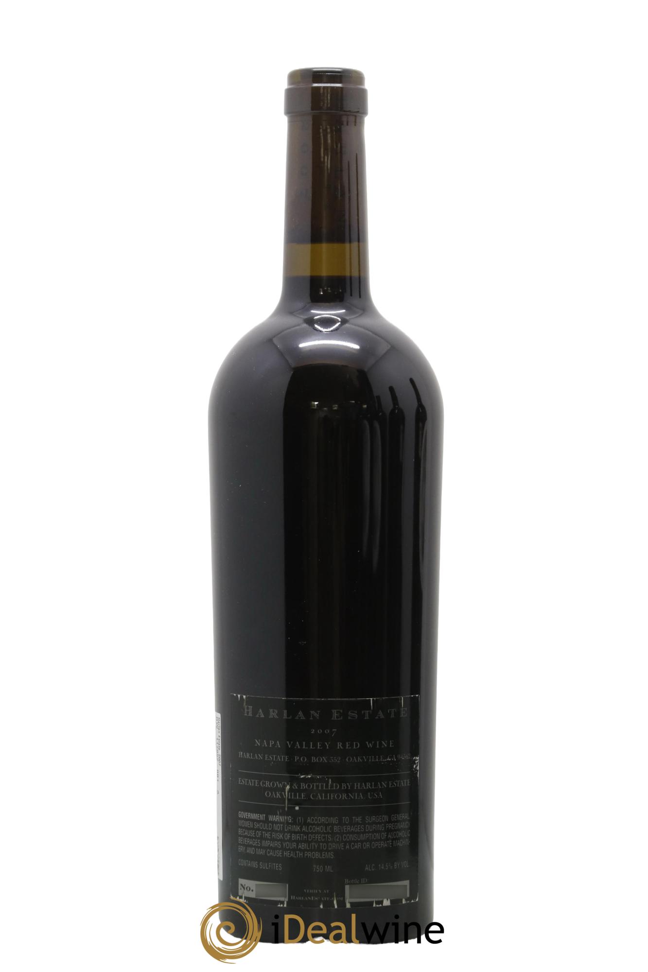 Napa Valley Harlan Estate 2007 - Lot of 1 bottle - 1