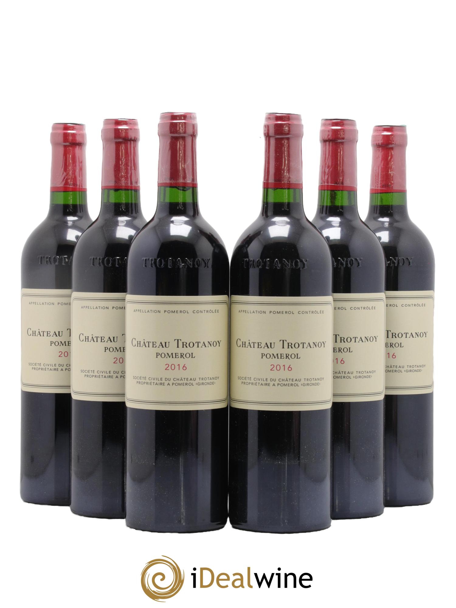 Château Trotanoy 2016 - Lot de 6 bouteilles - 0