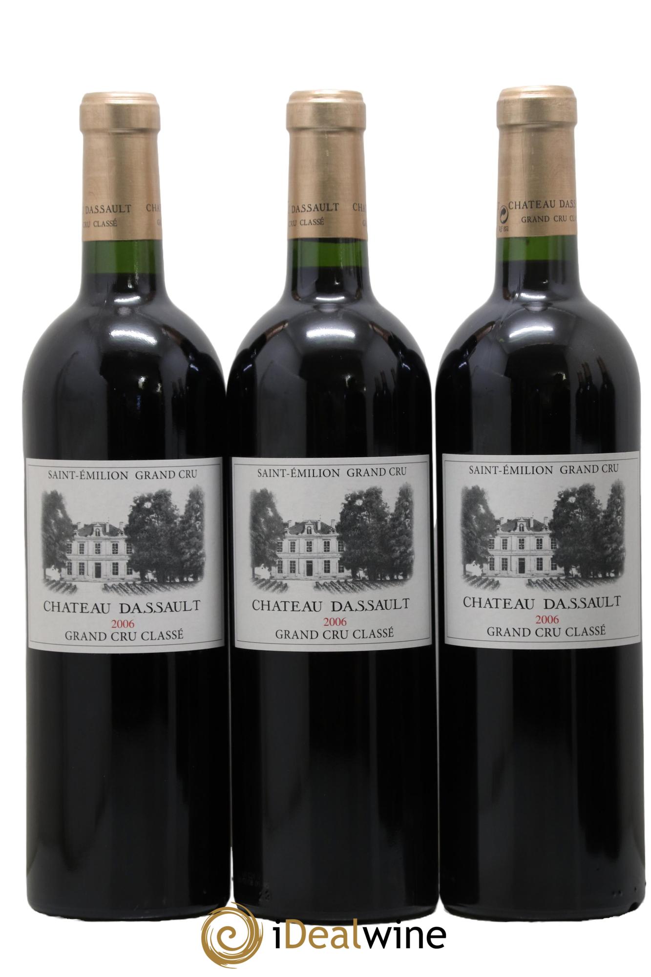 Château Dassault Grand Cru Classé 2006 - Posten von 6 Flaschen - 1
