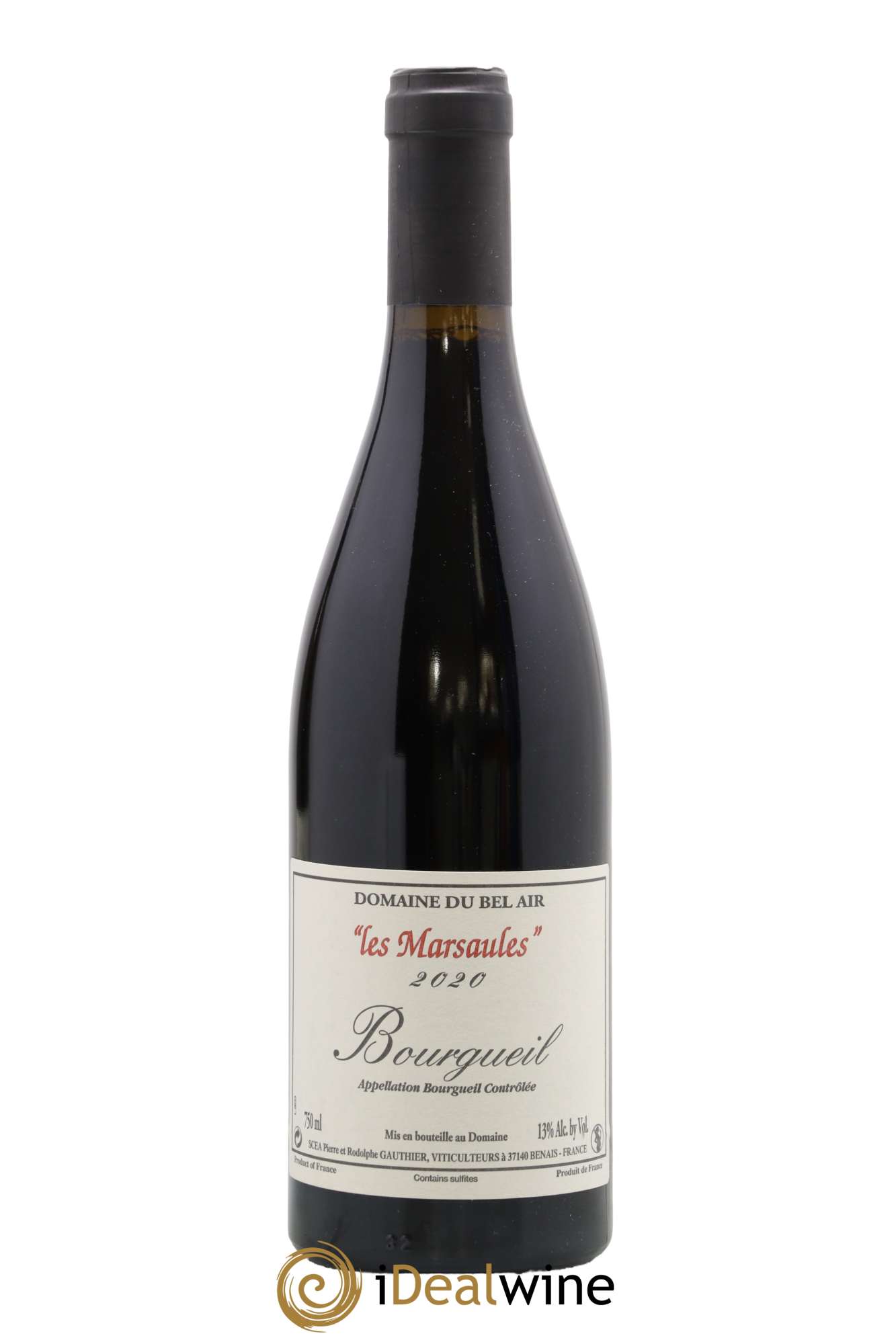 Bourgueil Marsaules Domaine du Bel Air 2020 - Lot de 1 bouteille - 0