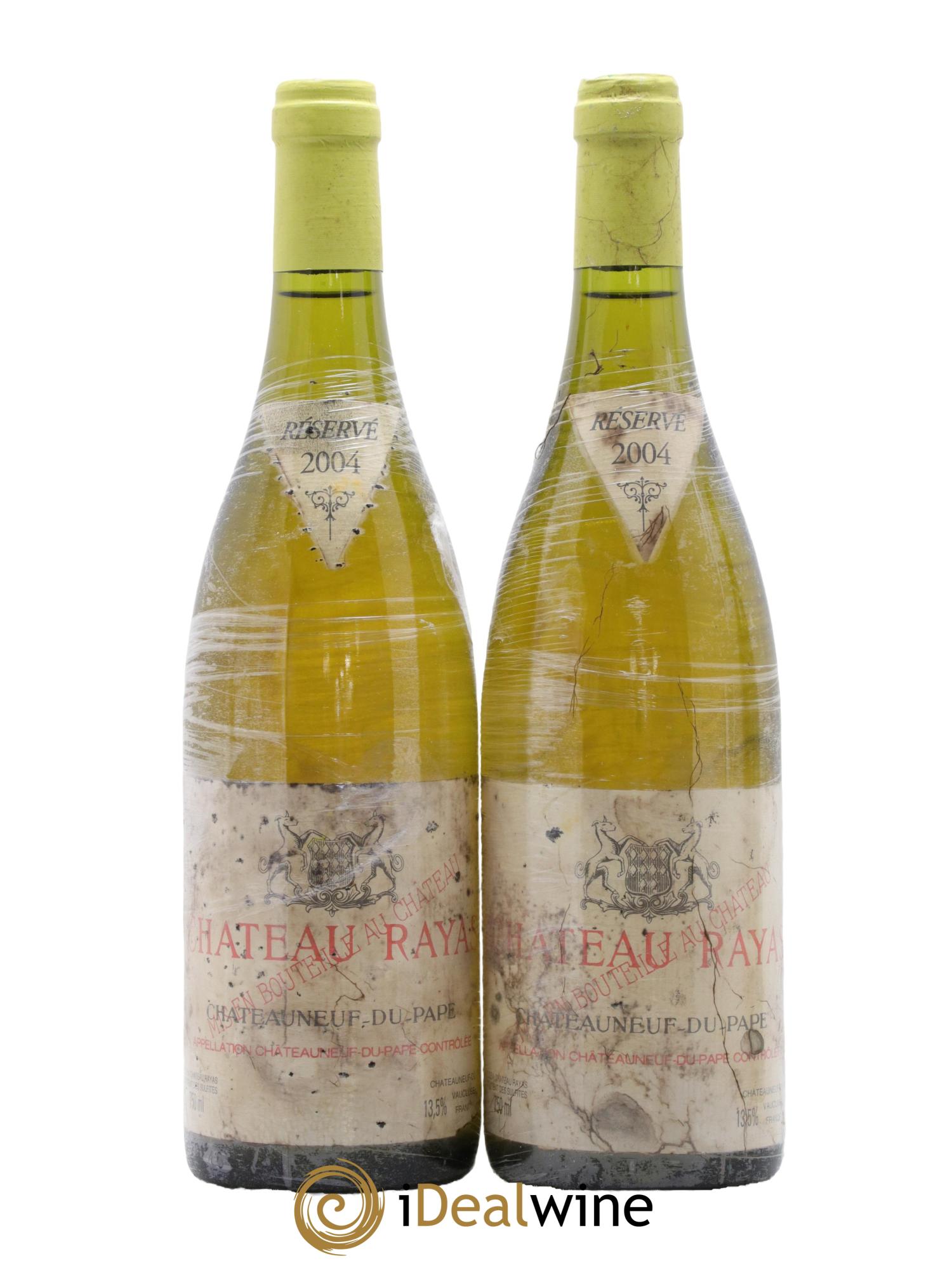 Châteauneuf-du-Pape Château Rayas Emmanuel Reynaud 2004 - Posten von 2 Flaschen - 0