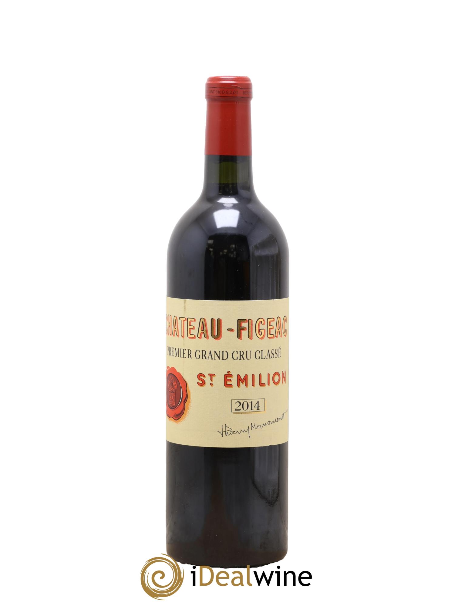 Château Figeac 1er Grand Cru Classé A 2014 - Lot de 1 bouteille - 0