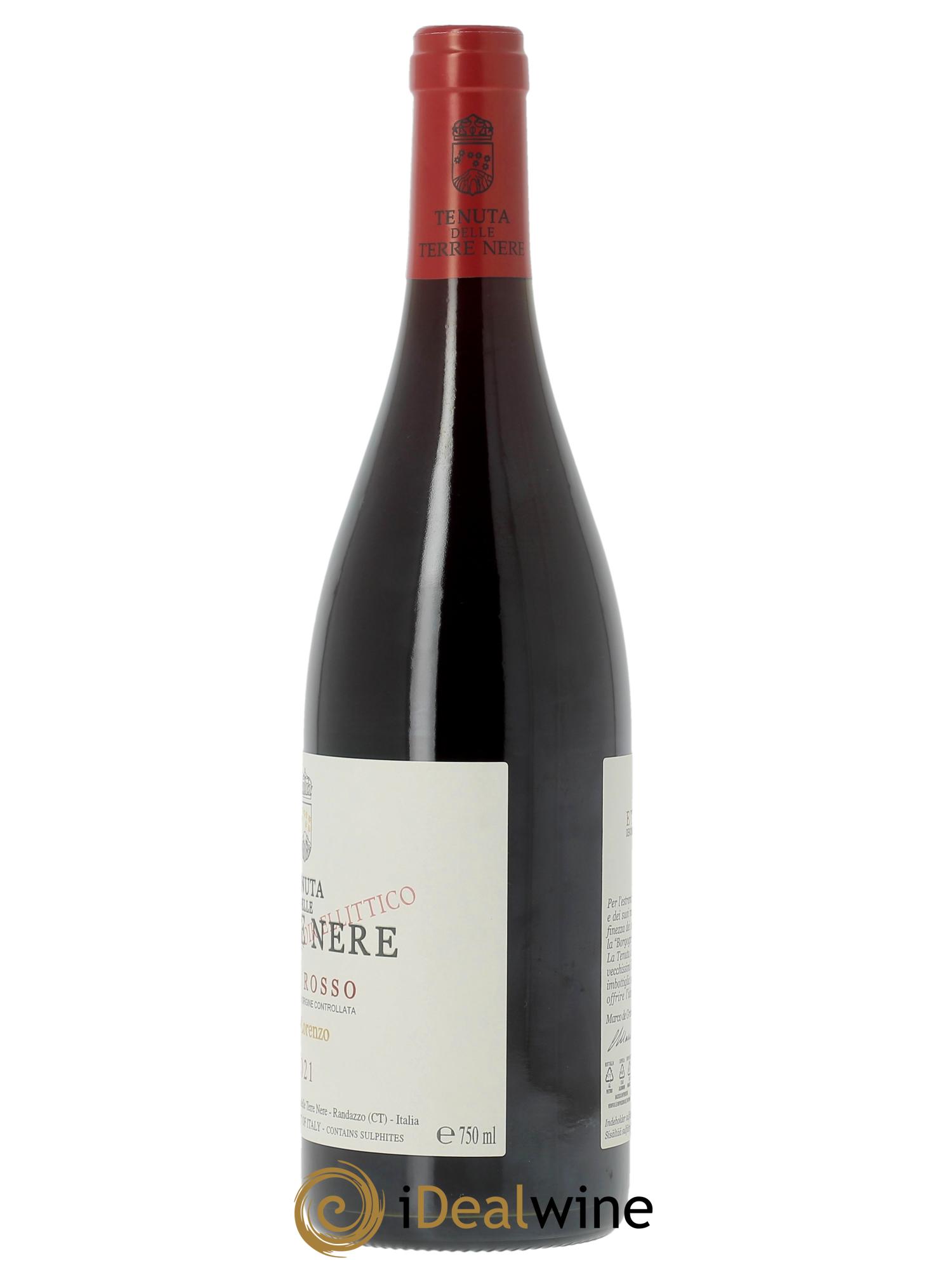 Etna Rosso DOC Tenuta delle Terre Nere San Lorenzo 2021 - Lot de 1 bouteille - 3