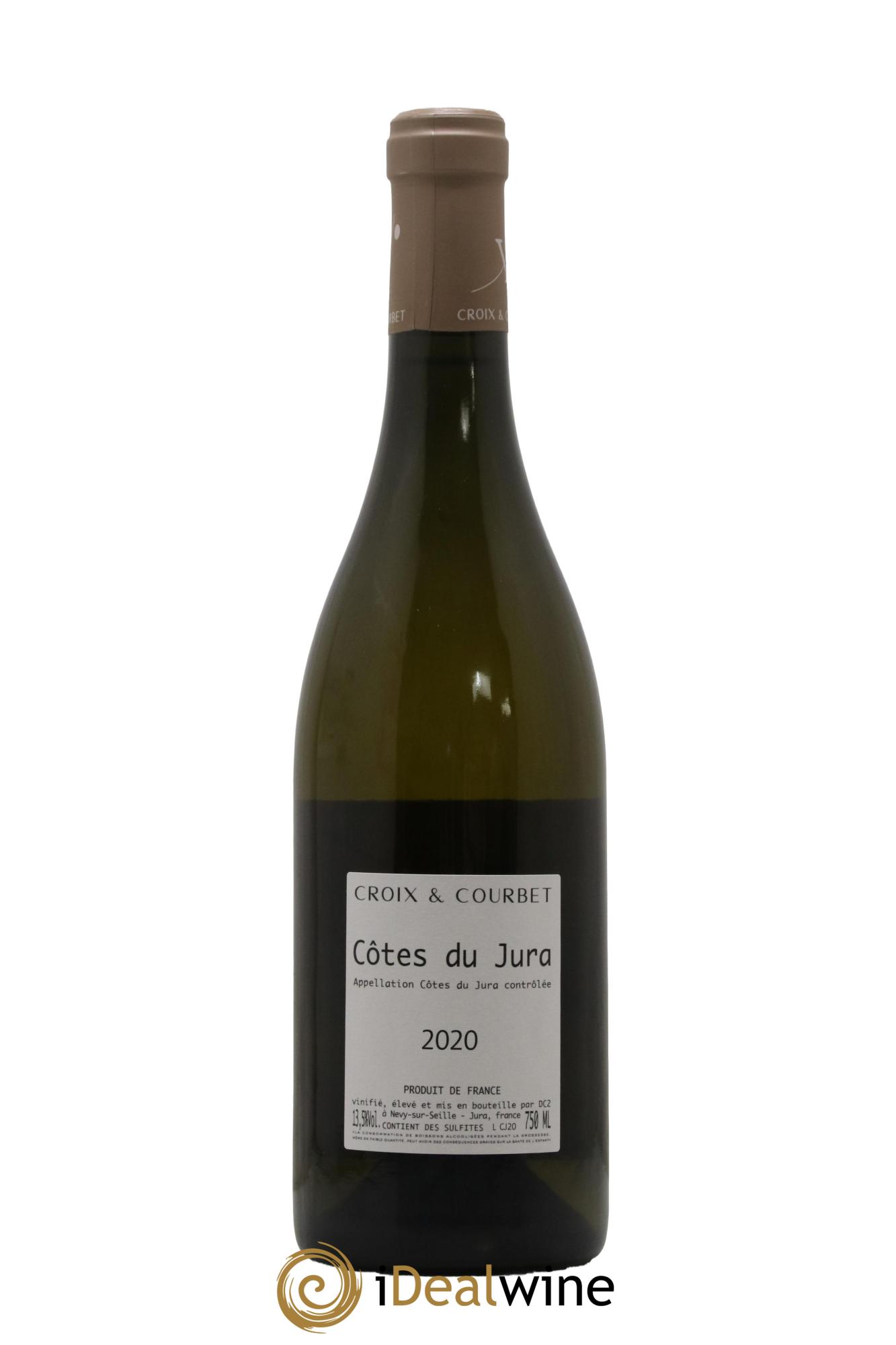 Côtes du Jura Savagnin ouillé Croix & Courbet  2020 - Posten von 1 Flasche - 1