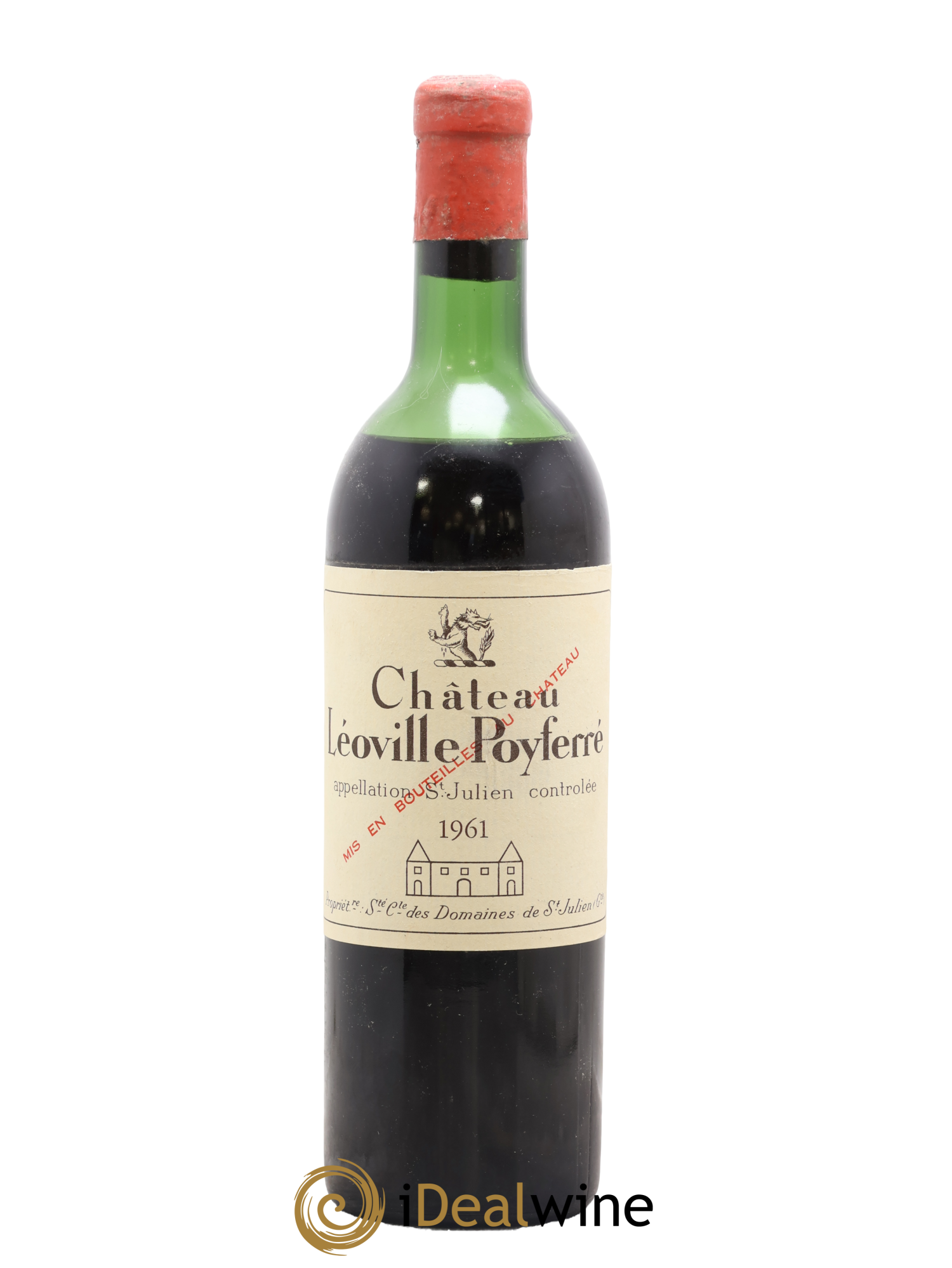 Château Léoville Poyferré 2ème Grand Cru Classé 1961 - Lot de 1 bouteille - 0