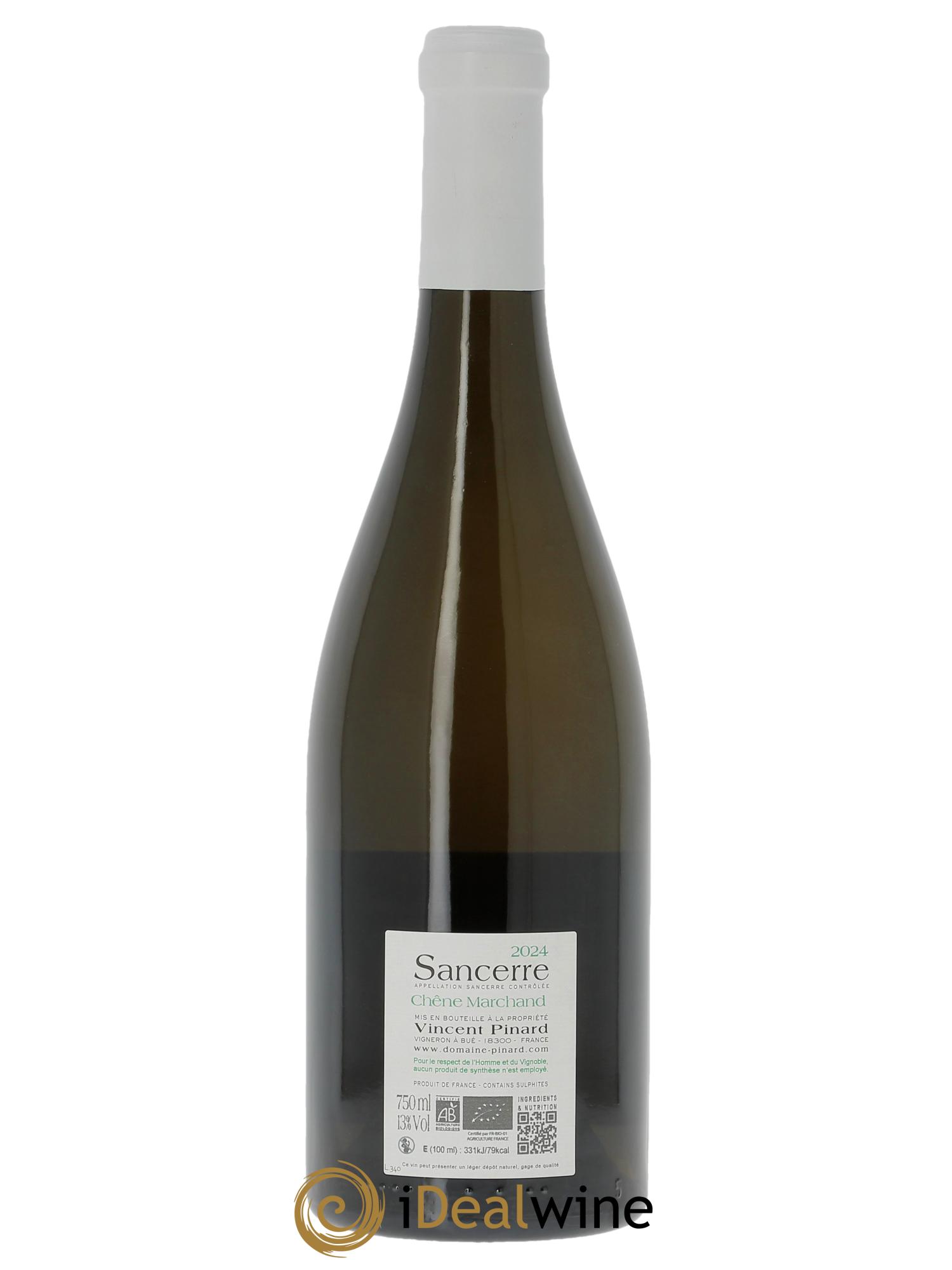 Sancerre Chêne Marchand Vincent Pinard 2024 - Lot of 1 bottle - 1
