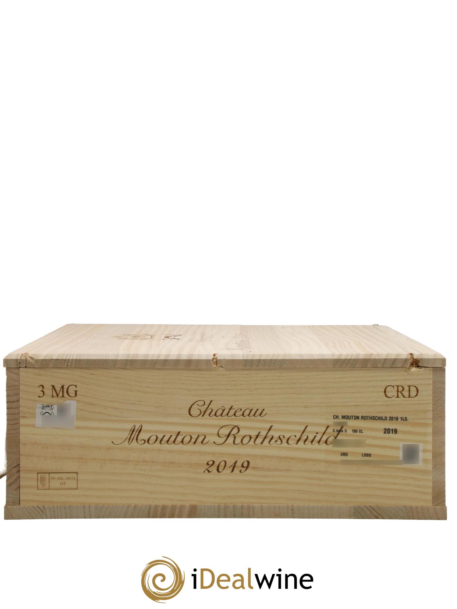 Château Mouton Rothschild 1er Grand Cru Classé  2019 - Lot of 3 magnums - 3