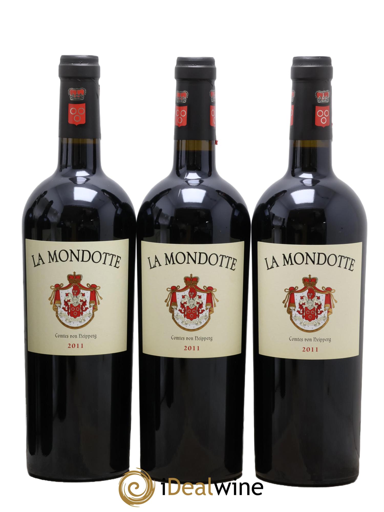La Mondotte 1er Grand Cru Classé B depuis 2012  2011 - Lot of 6 bottles - 2