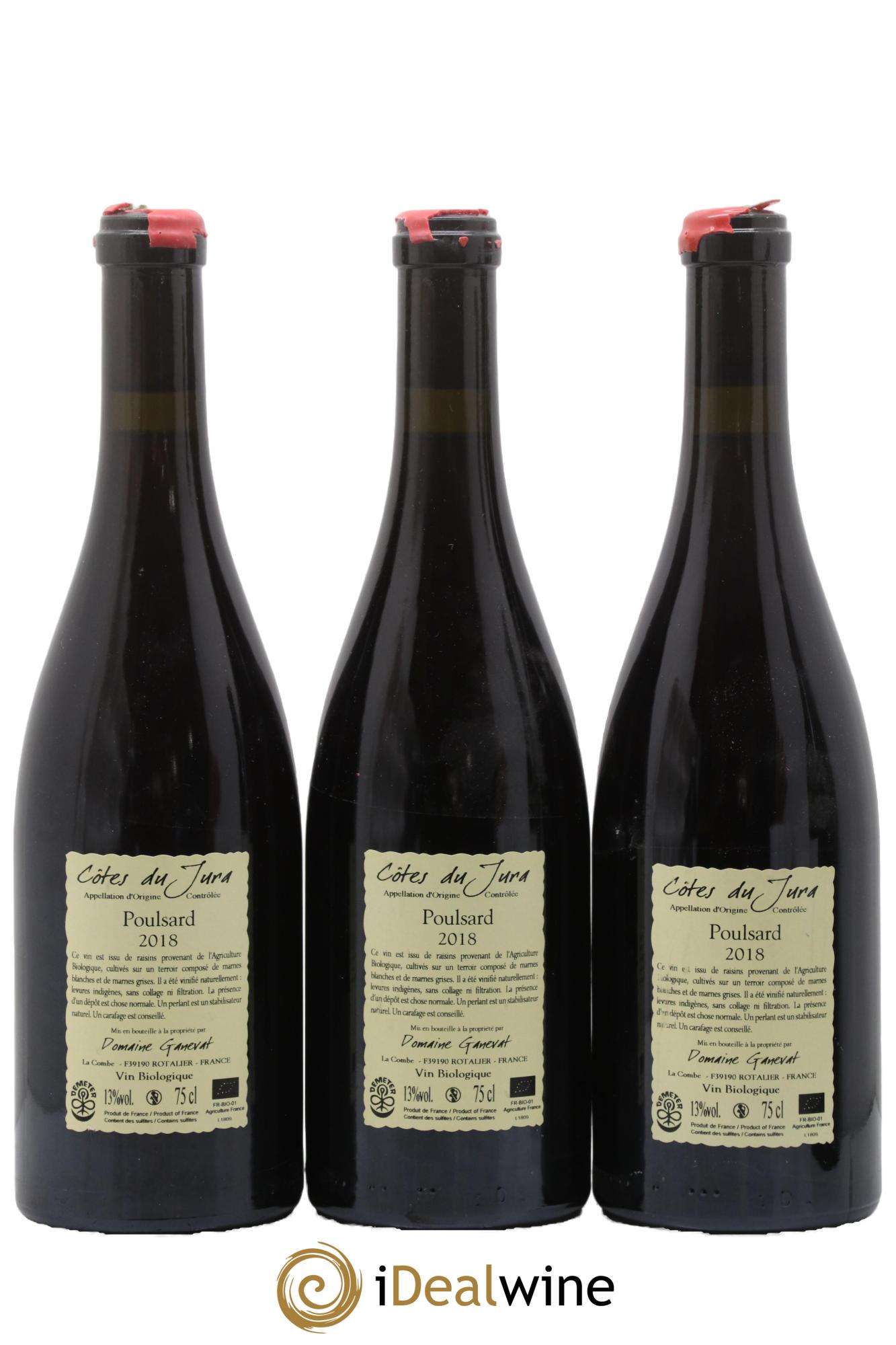 Côtes du Jura Cuvée de l'Enfant Terrible Jean-François Ganevat (Domaine) 2018 - Lotto di 3 bottiglie - 1