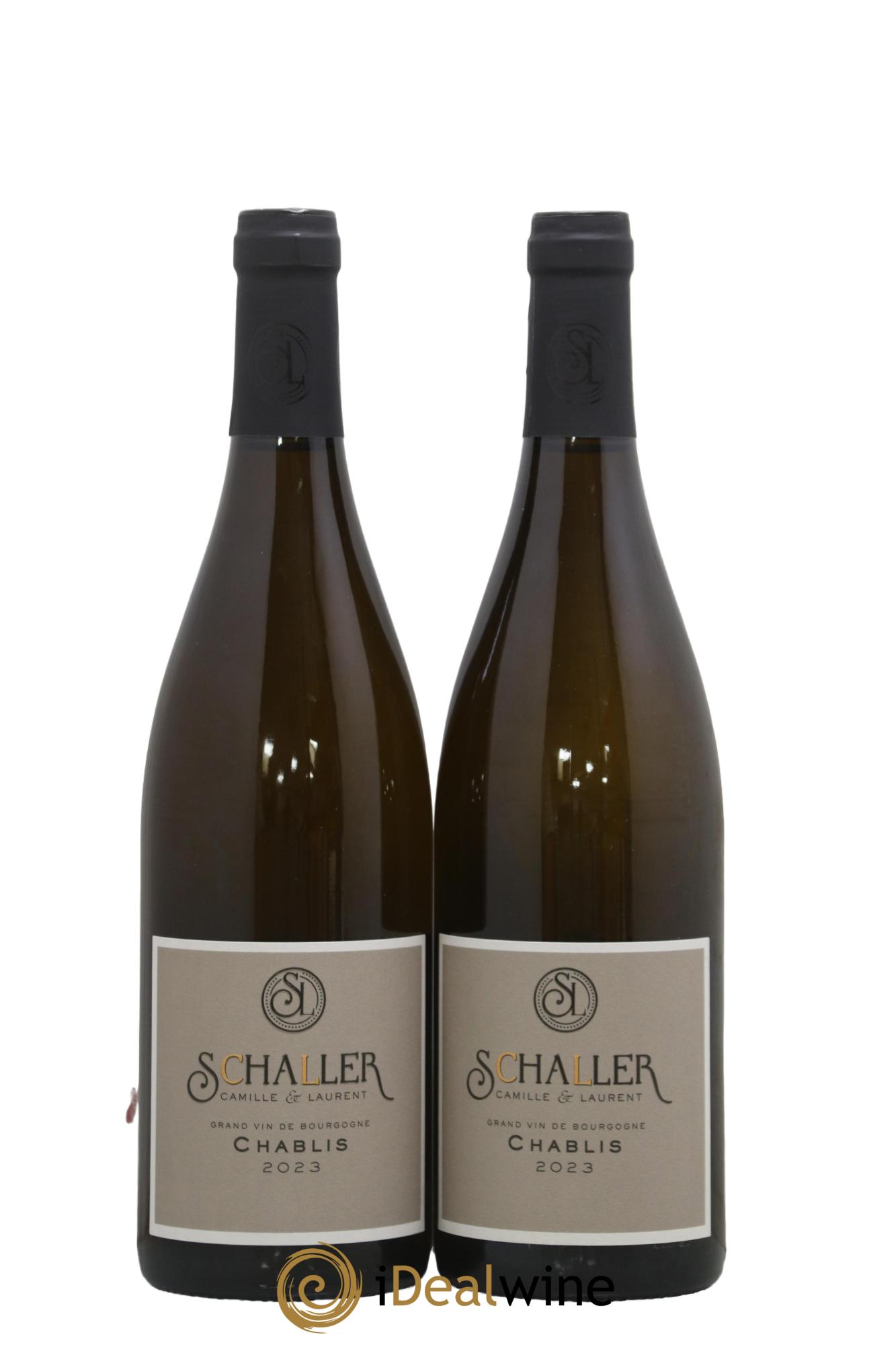 Chablis Camille & Laurent Schaller 2023 - Lot de 2 bouteilles - 0