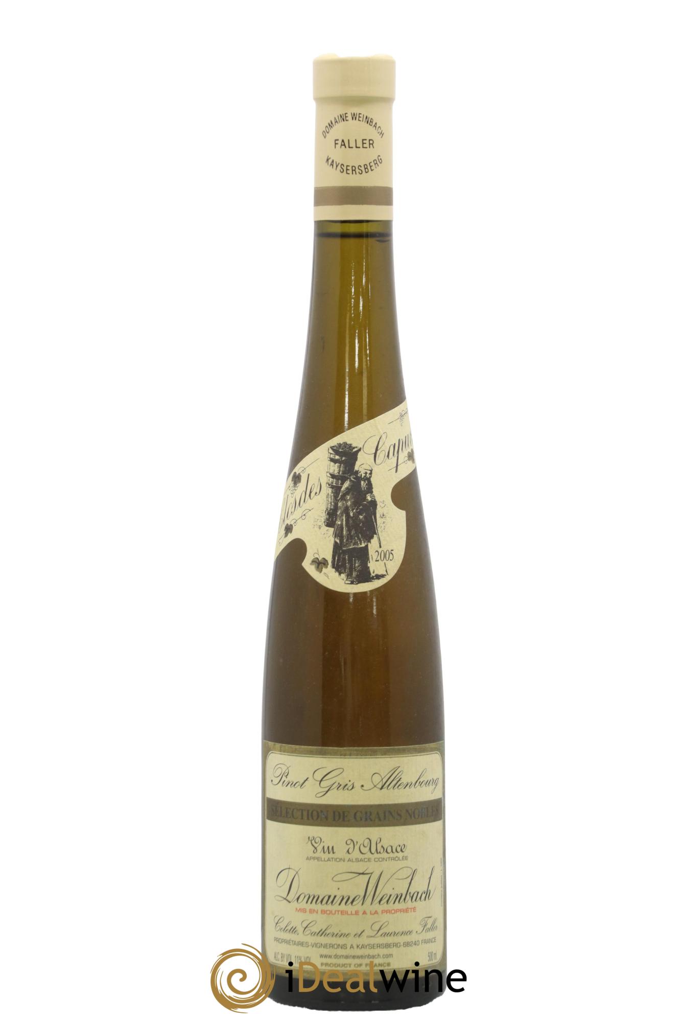 Alsace Pinot Gris Altenbourg Vendanges Tardives Weinbach 2005 - Posten von 1 Format 50cl - 0