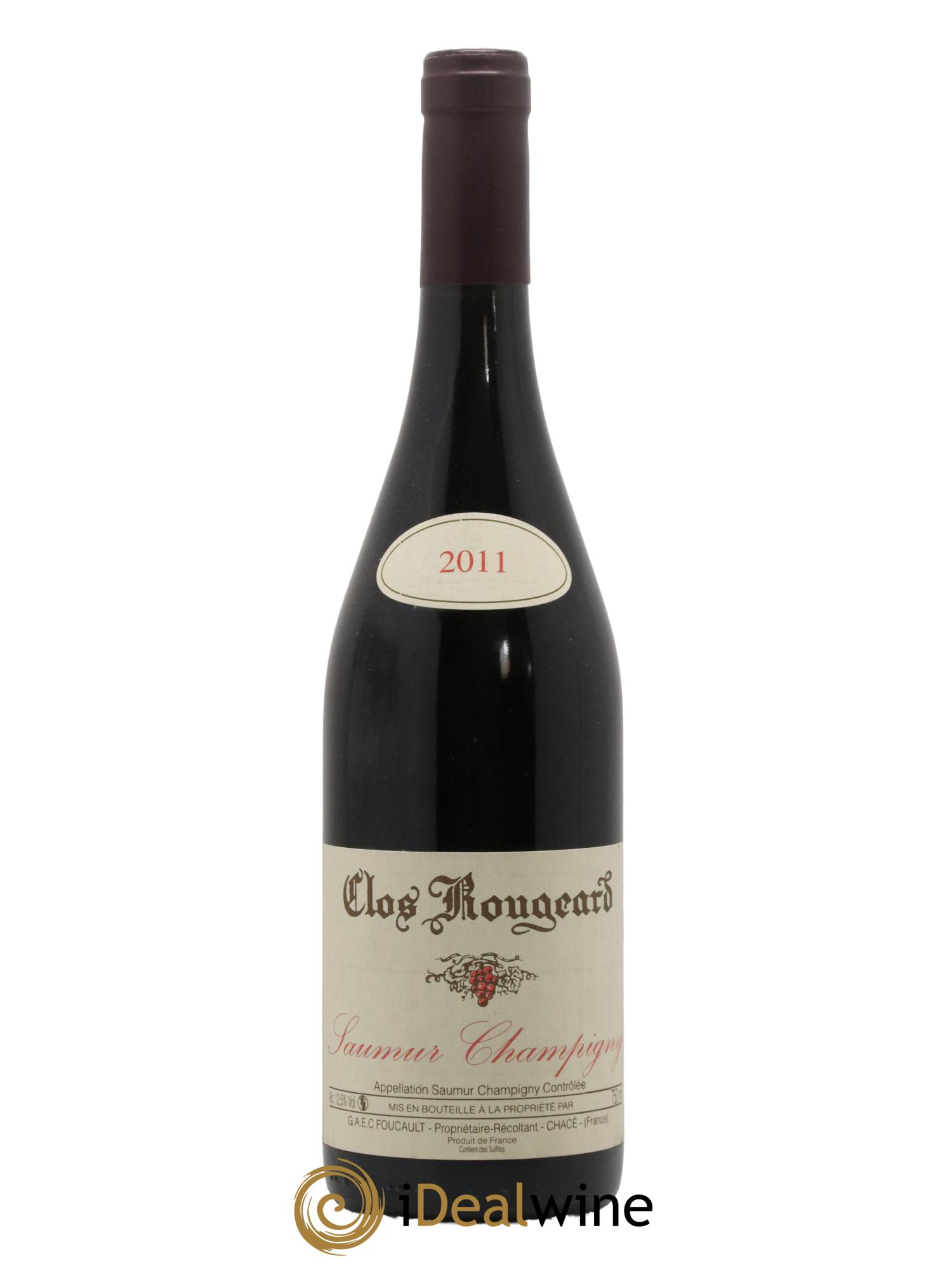 Saumur-Champigny Clos Rougeard 2011 - Lot of 1 bottle - 0