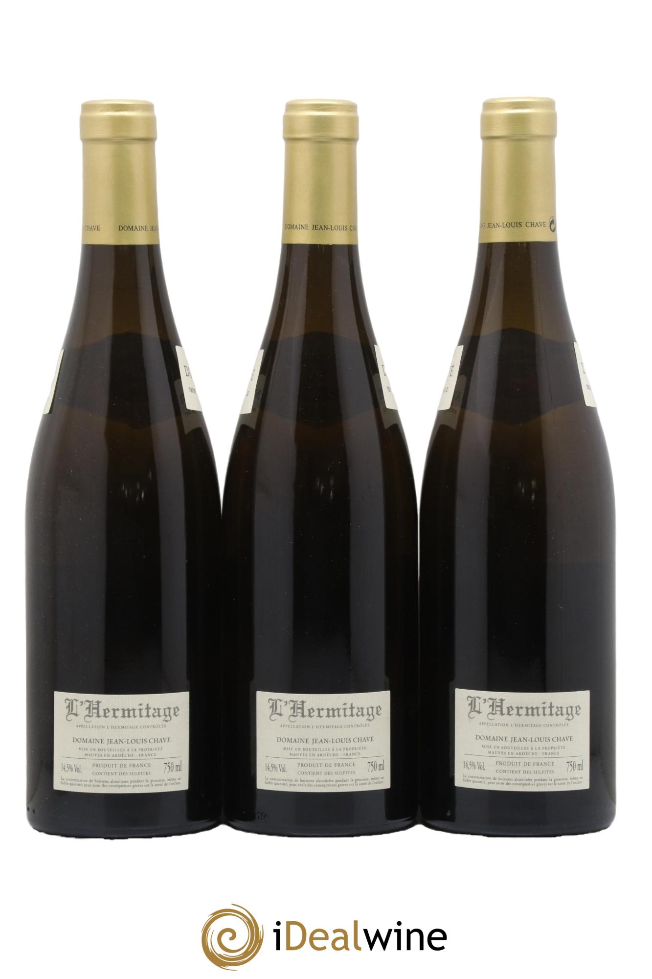 Hermitage Jean-Louis Chave 2010 - Lot de 3 bouteilles - 1