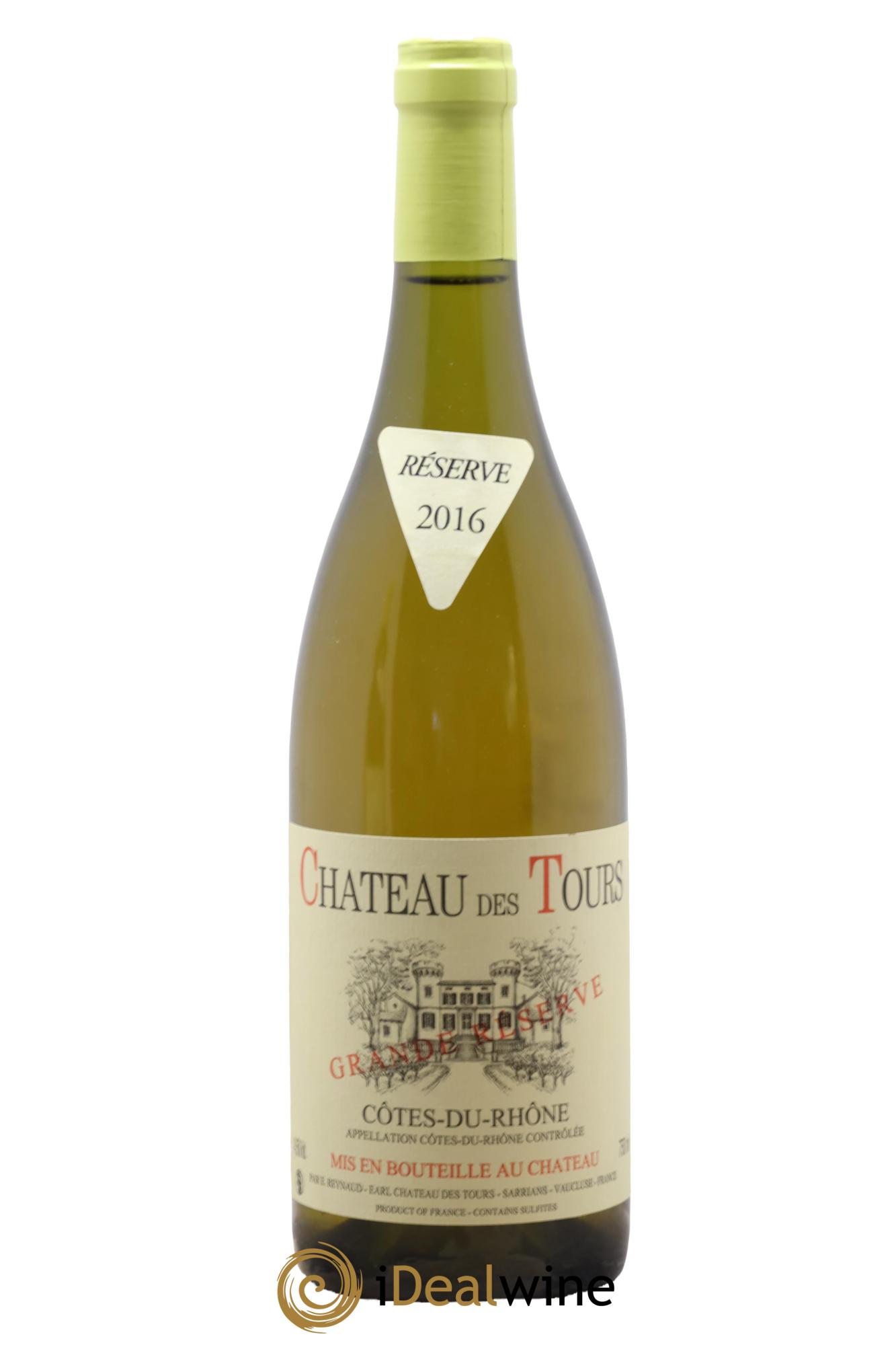 Côtes-du-Rhône Château des Tours Grande Réserve Emmanuel Reynaud 2016 - Lot of 1 bottle - 0