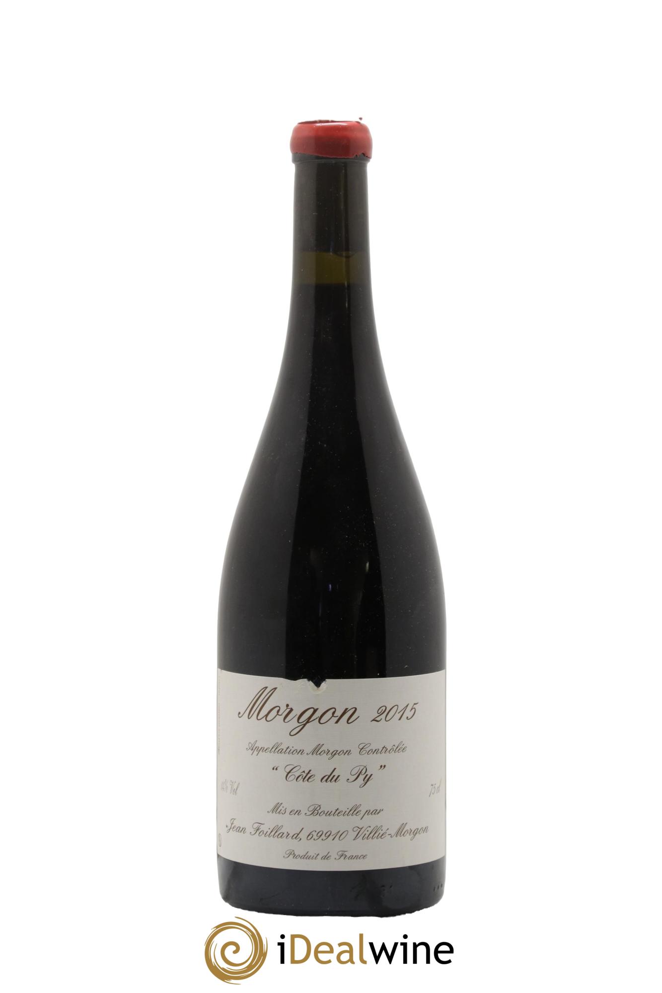 Morgon Côte du Py Jean Foillard 2015 - Lot de 1 bouteille - 0