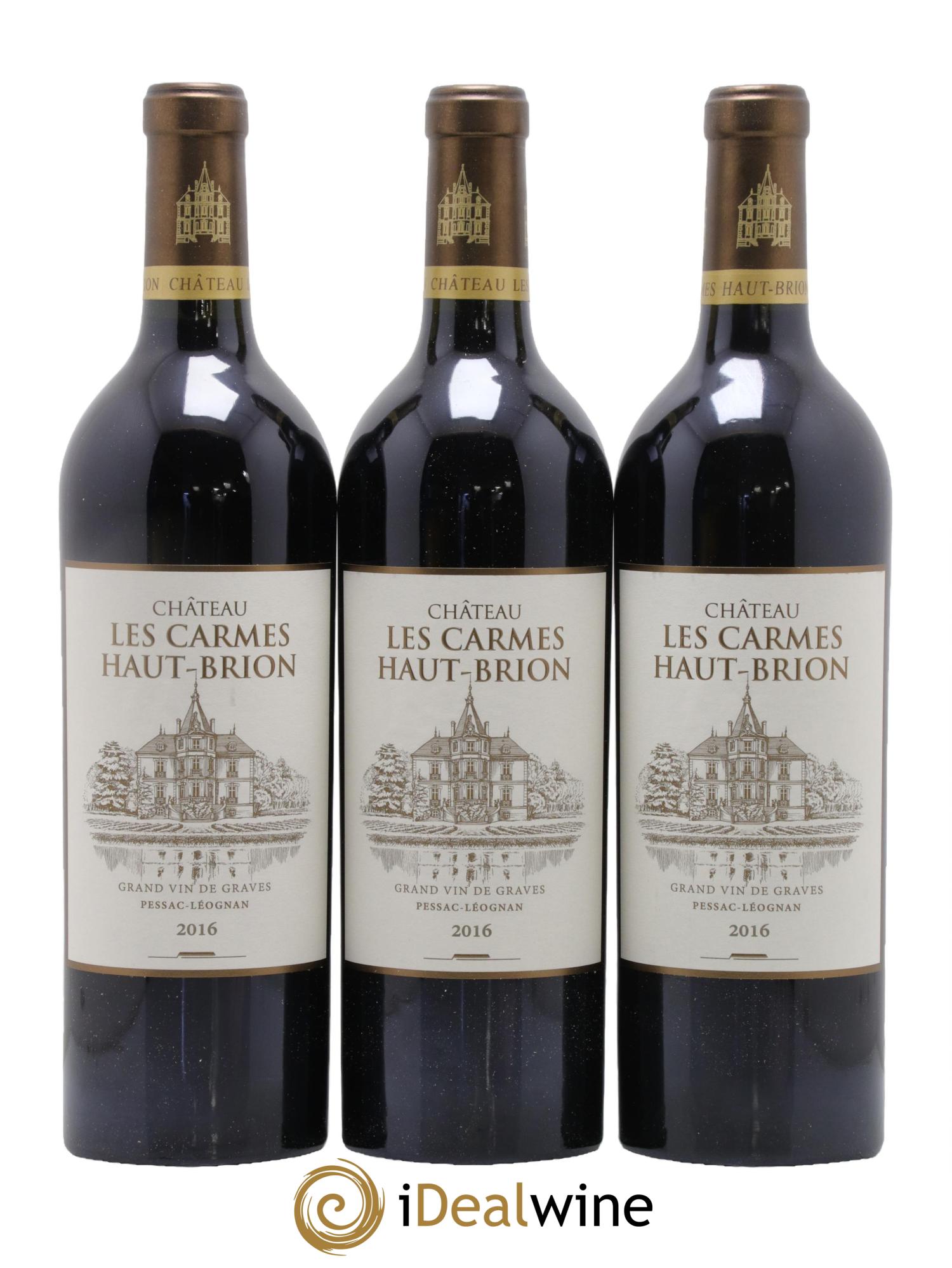 Château Les Carmes Haut-Brion 2016 - Lot de 6 bouteilles - 2