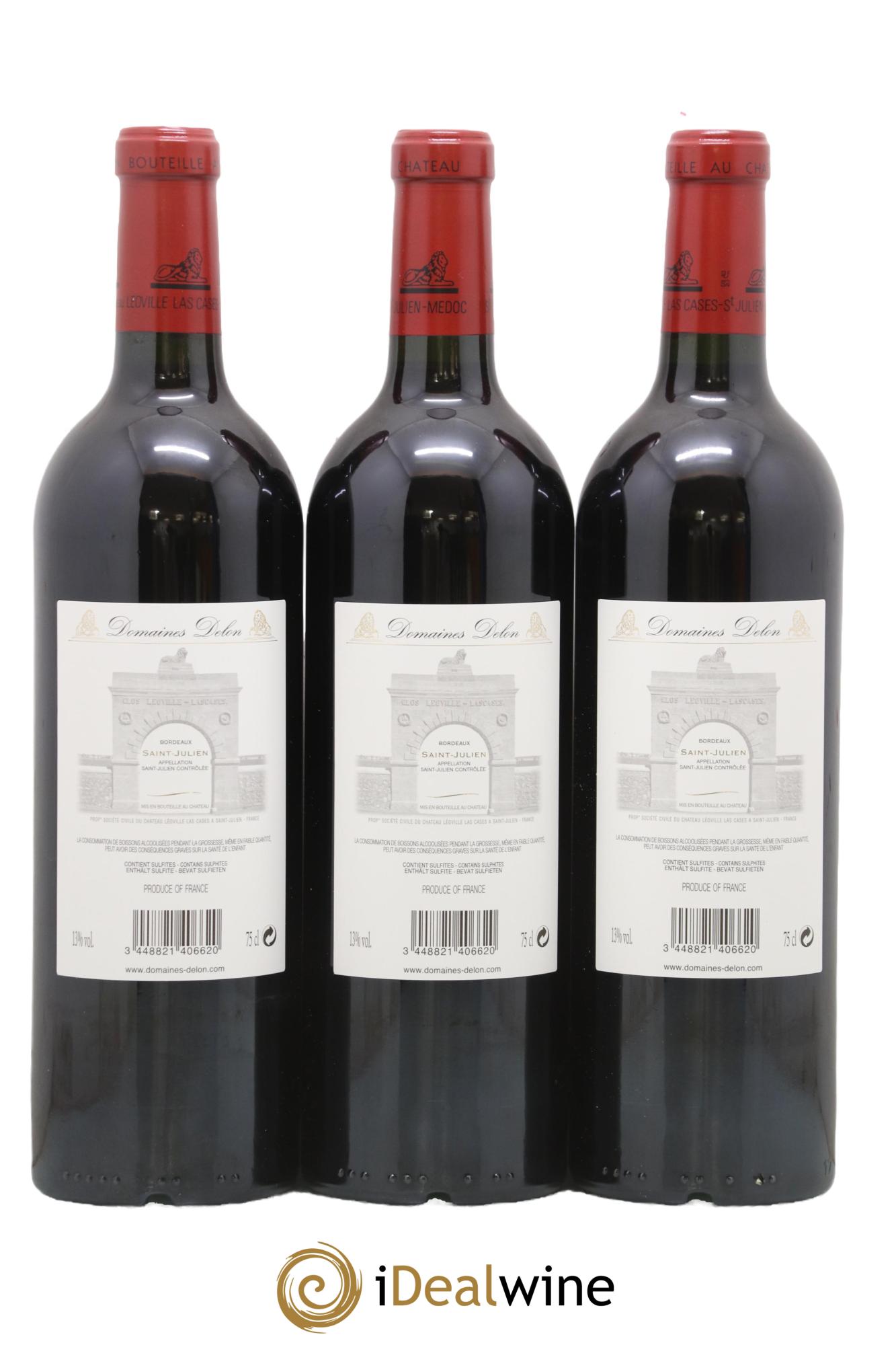 Château Léoville Las Cases 2ème Grand Cru Classé 2013 - Lot de 6 bouteilles - 4