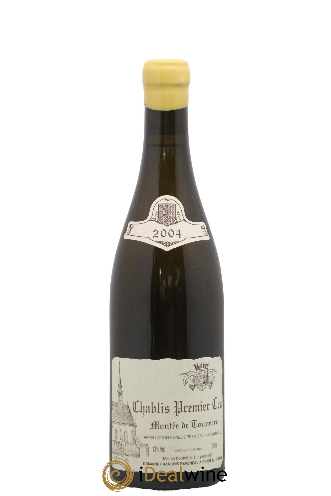 Chablis 1er Cru Montée de Tonnerre Raveneau (Domaine) 2004 - Lot de 1 bouteille - 0