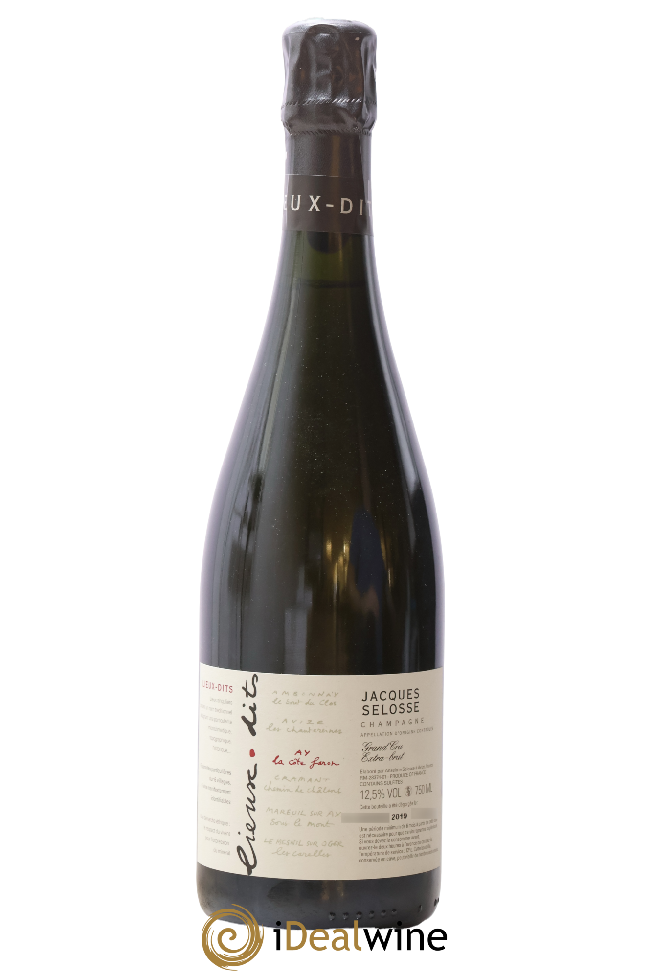 La Côte Faron Blanc de Noirs Grand Cru Extra-Brut Jacques Selosse - Lot of 1 bottle - 0