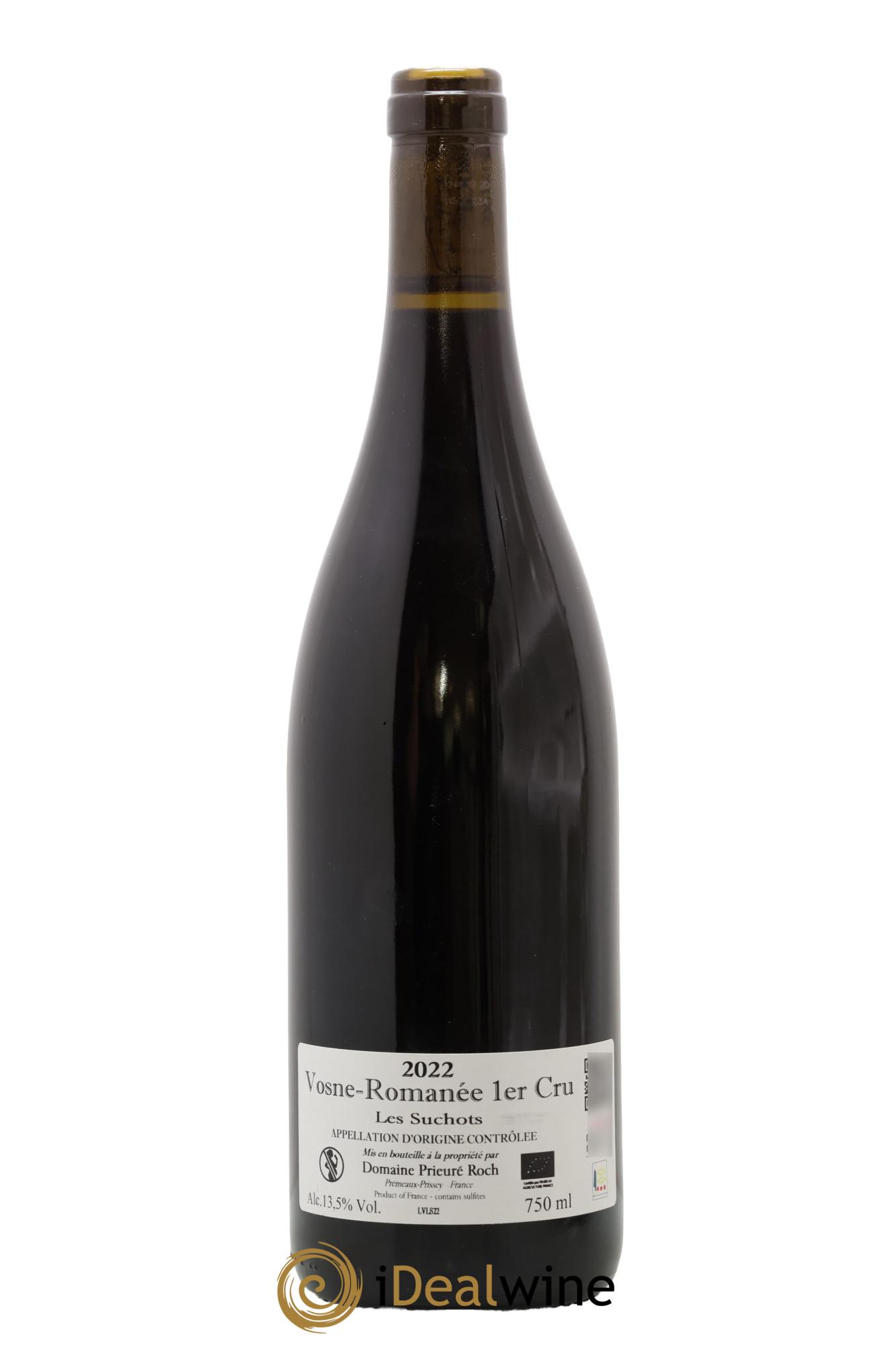 Vosne-Romanée 1er Cru Les Suchots Prieuré Roch 2022 - Lot de 1 bouteille - 1