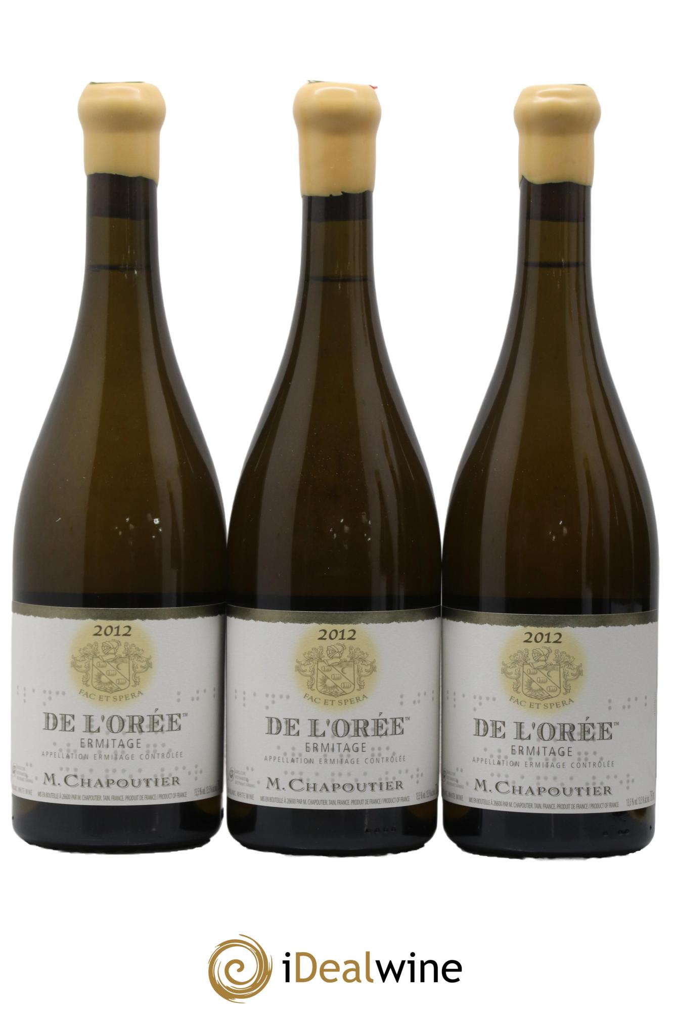 Hermitage Ermitage de l'Orée Chapoutier 2012 - Lot de 6 bouteilles - 2