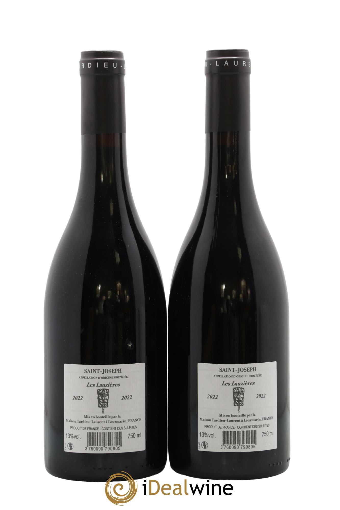 Saint-Joseph Lauzieres Tardieu Laurent 2022 - Lot de 2 bouteilles - 1