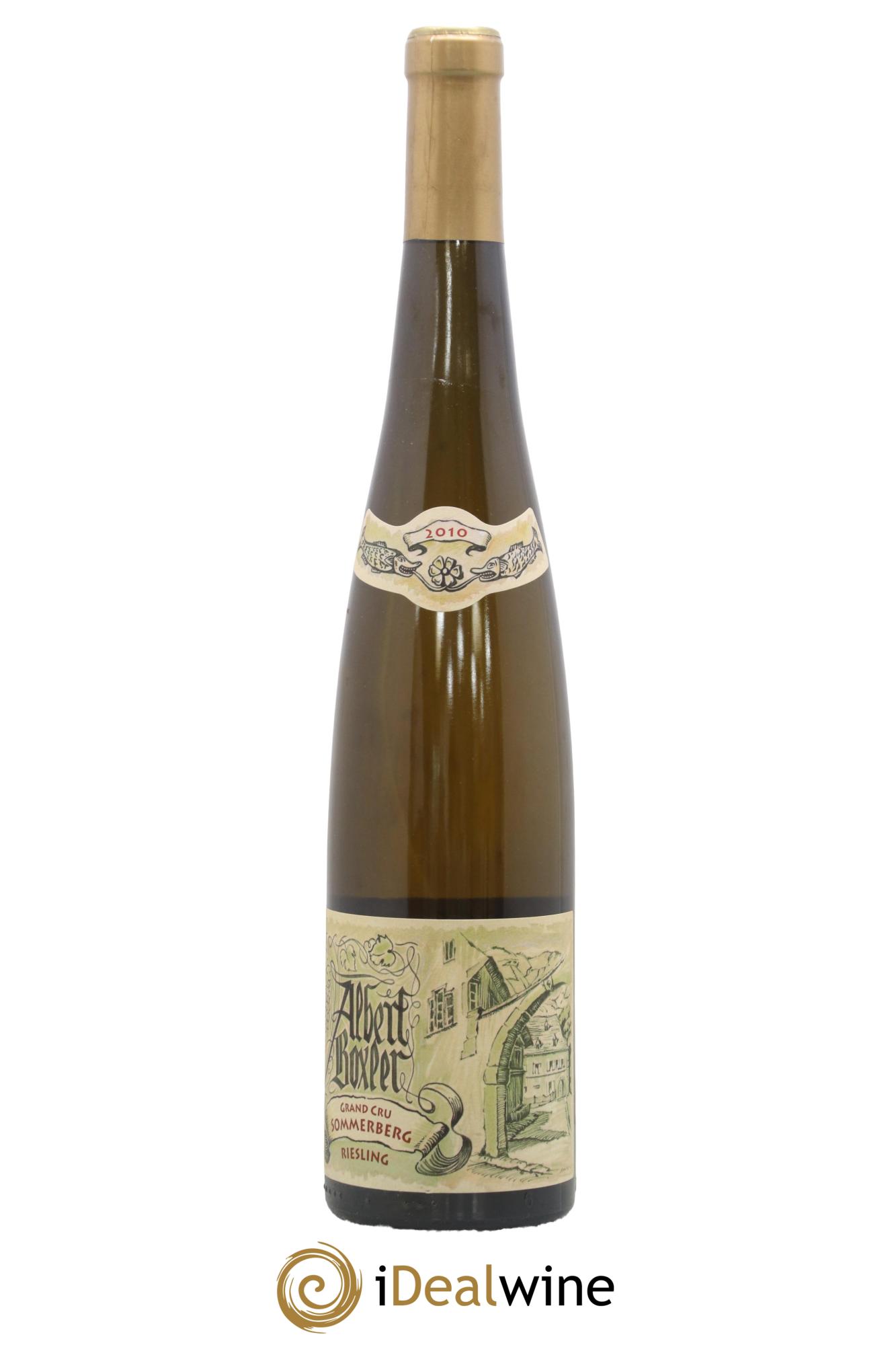 Alsace Riesling Grand Cru Sommerberg E Albert Boxler 2010 - Lot de 1 bouteille - 0