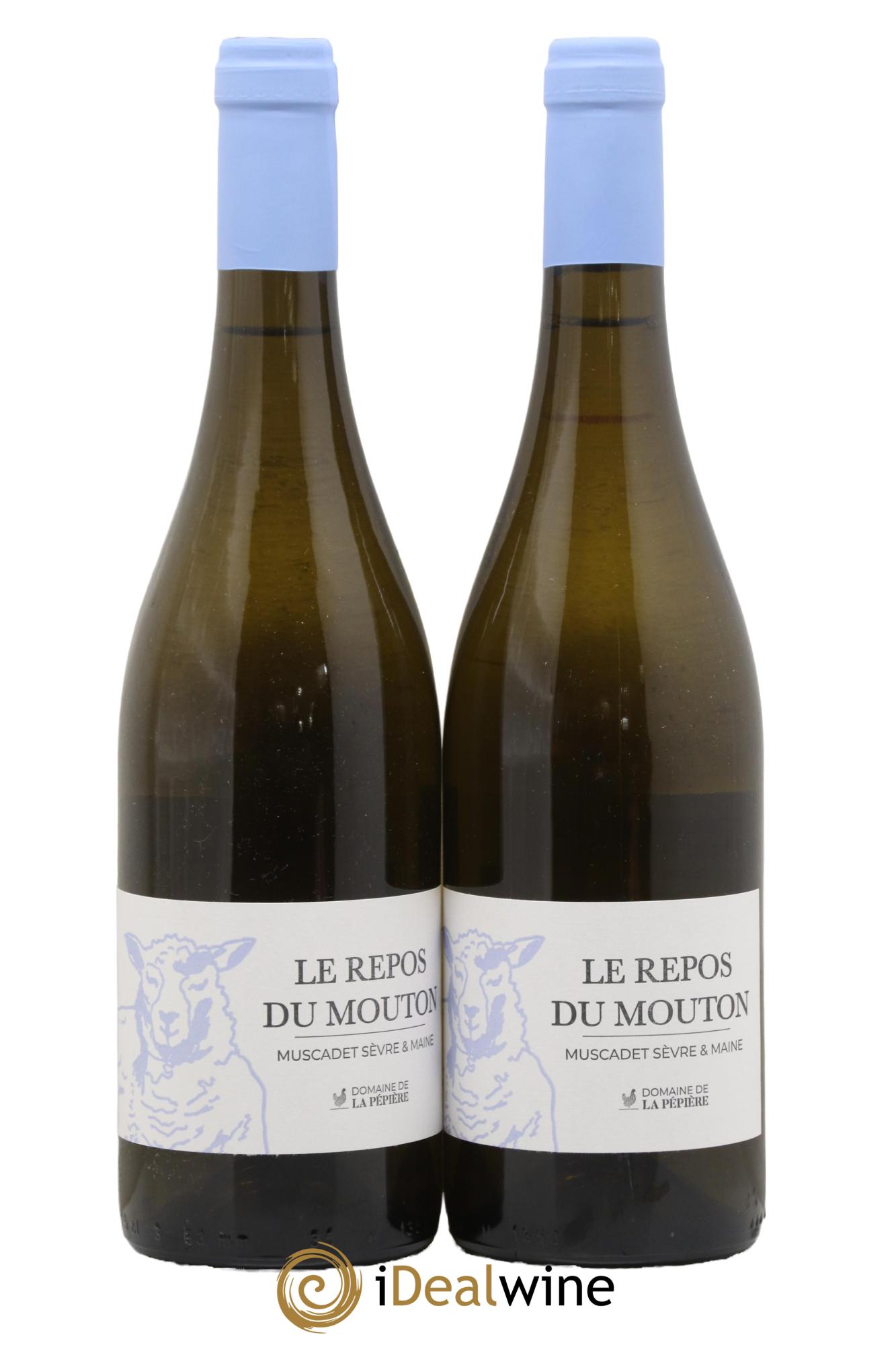 Muscadet-Sèvre-et-Maine Le Repos Du Mouton Domaine De La Pépière 2022 - Lot de 2 bouteilles - 0