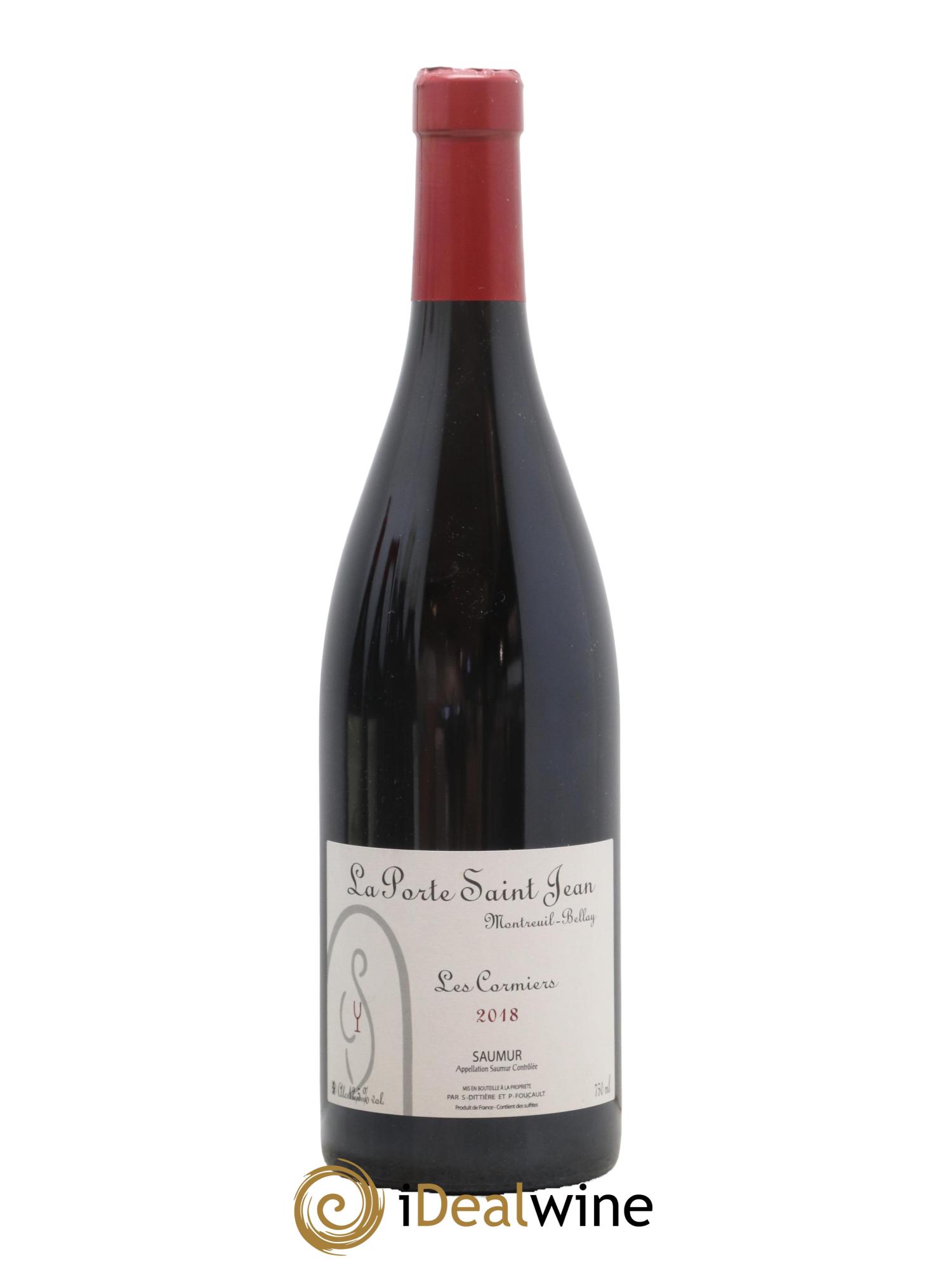 Saumur Les Cormiers La Porte Saint Jean 2018 - Lot de 1 bouteille - 0