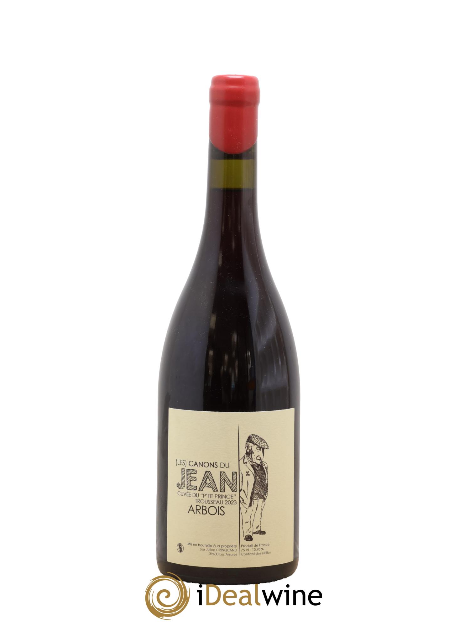 Vin de France Trousseau Cuvée du Petit Prince Julien Crinquand 2023 - Lotto di 1 bottiglia - 0