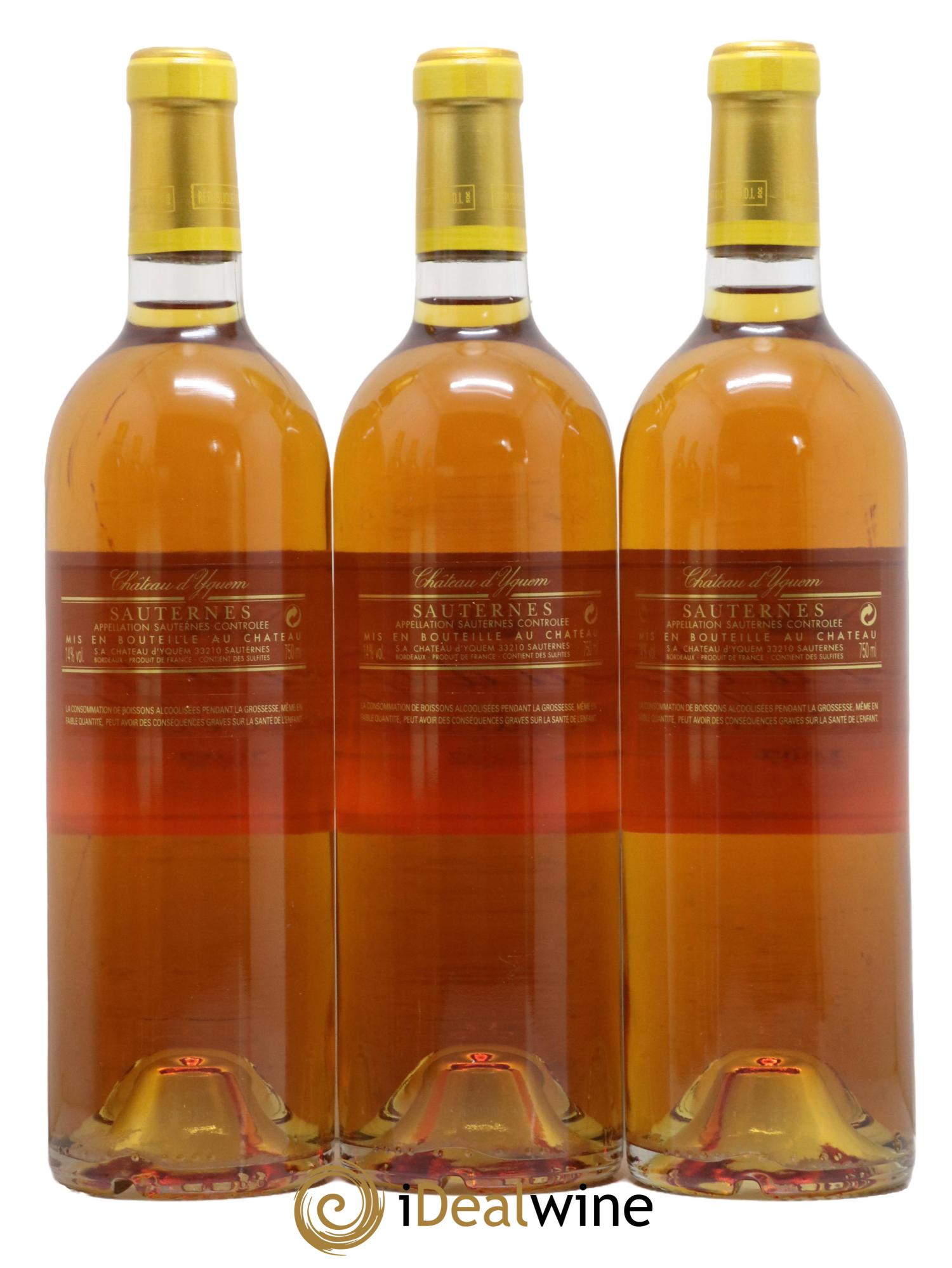 Château d' Yquem 1er Cru Classé Supérieur 2007 - Lot de 6 bouteilles - 2