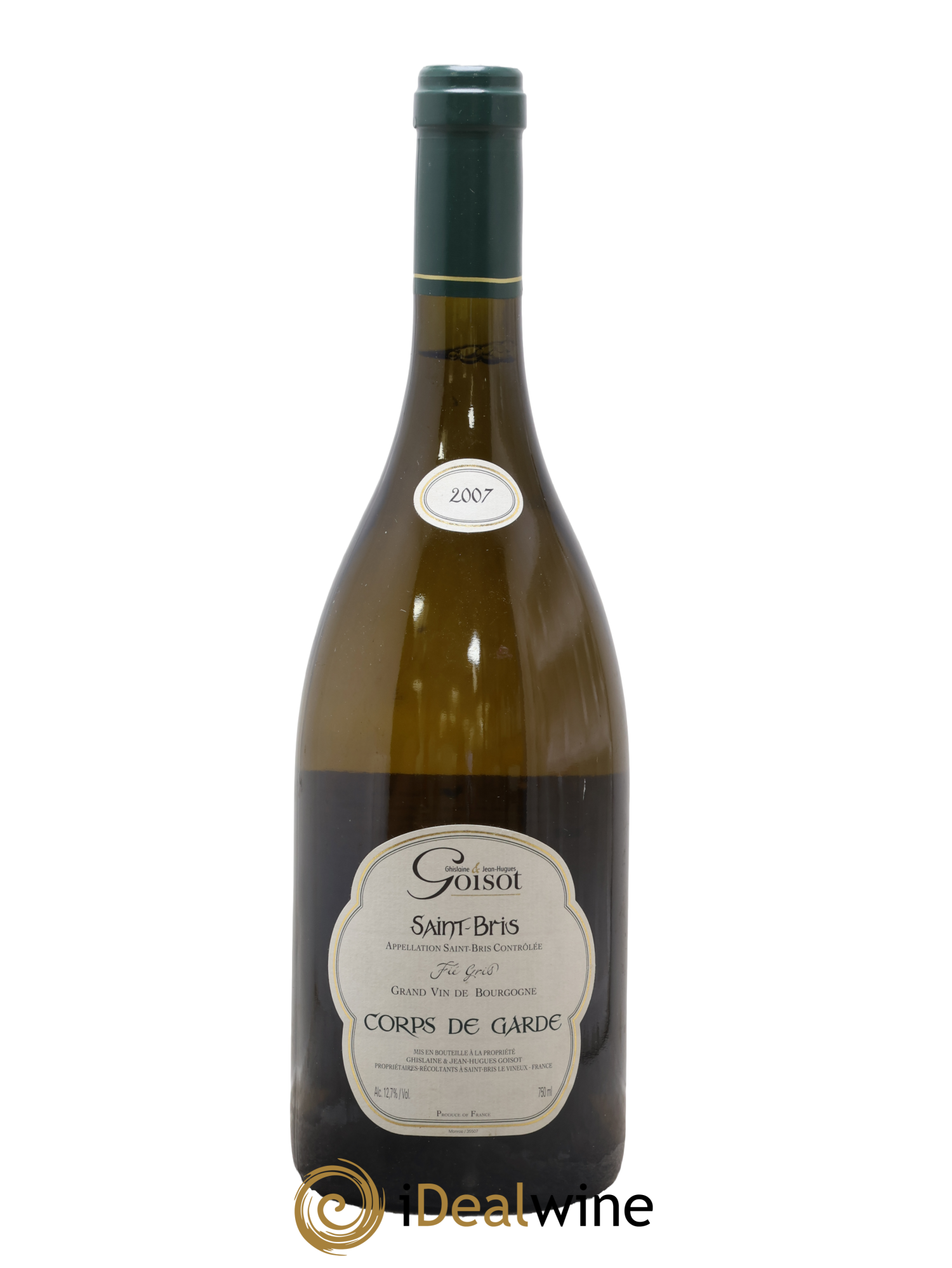 Saint-Bris Corps de Garde Goisot 2007 - Lot of 1 bottle - 0