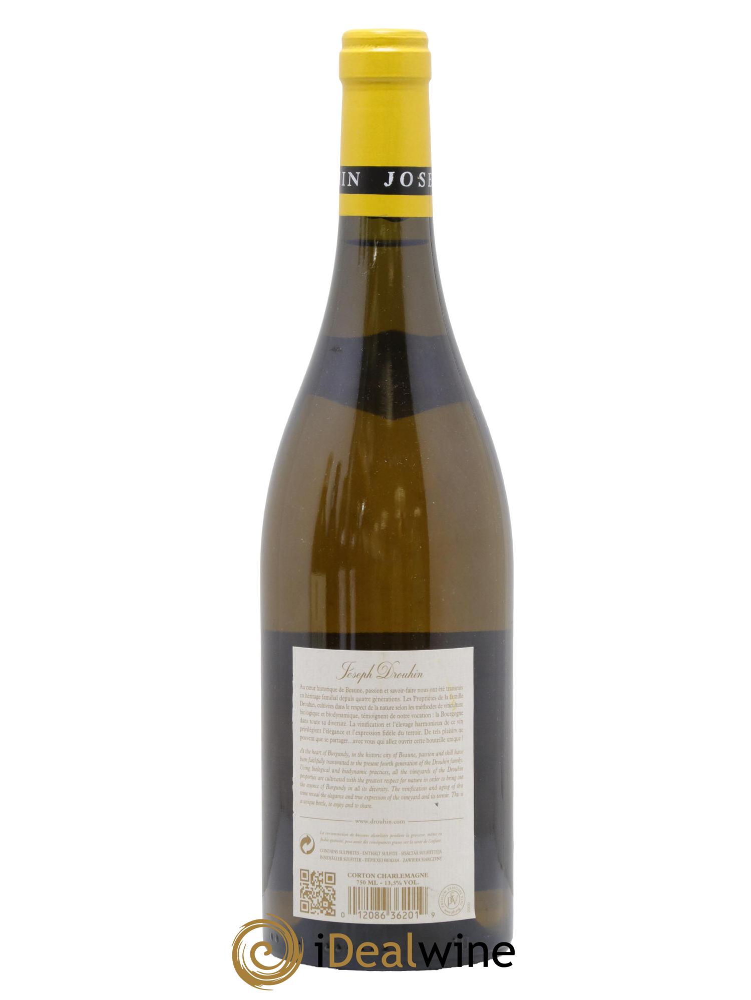 Corton-Charlemagne Grand Cru Joseph Drouhin 2010 - Lot de 1 bouteille - 1