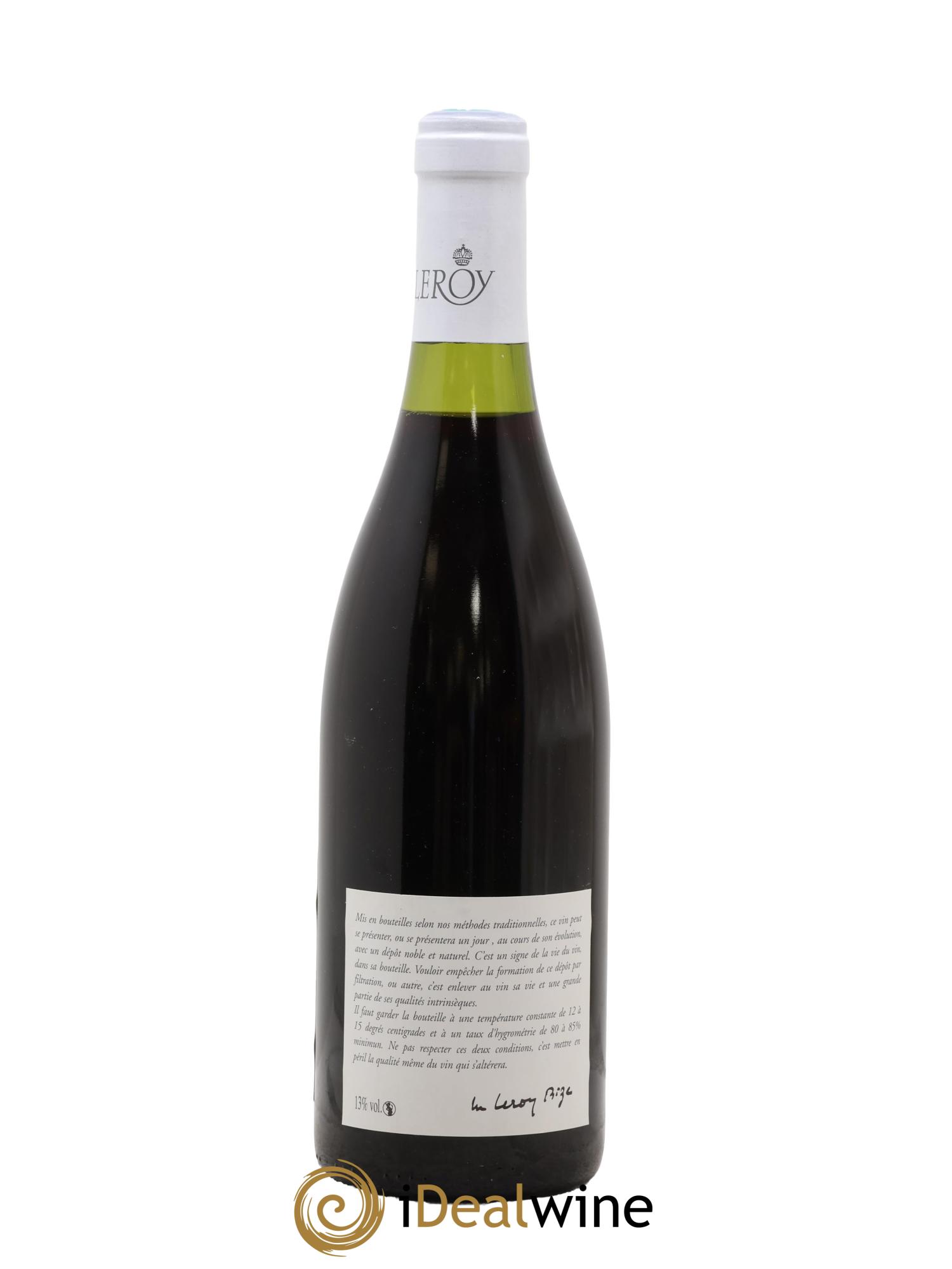 Chorey-lès-Beaune Leroy SA  2009 - Posten von 1 Flasche - 1