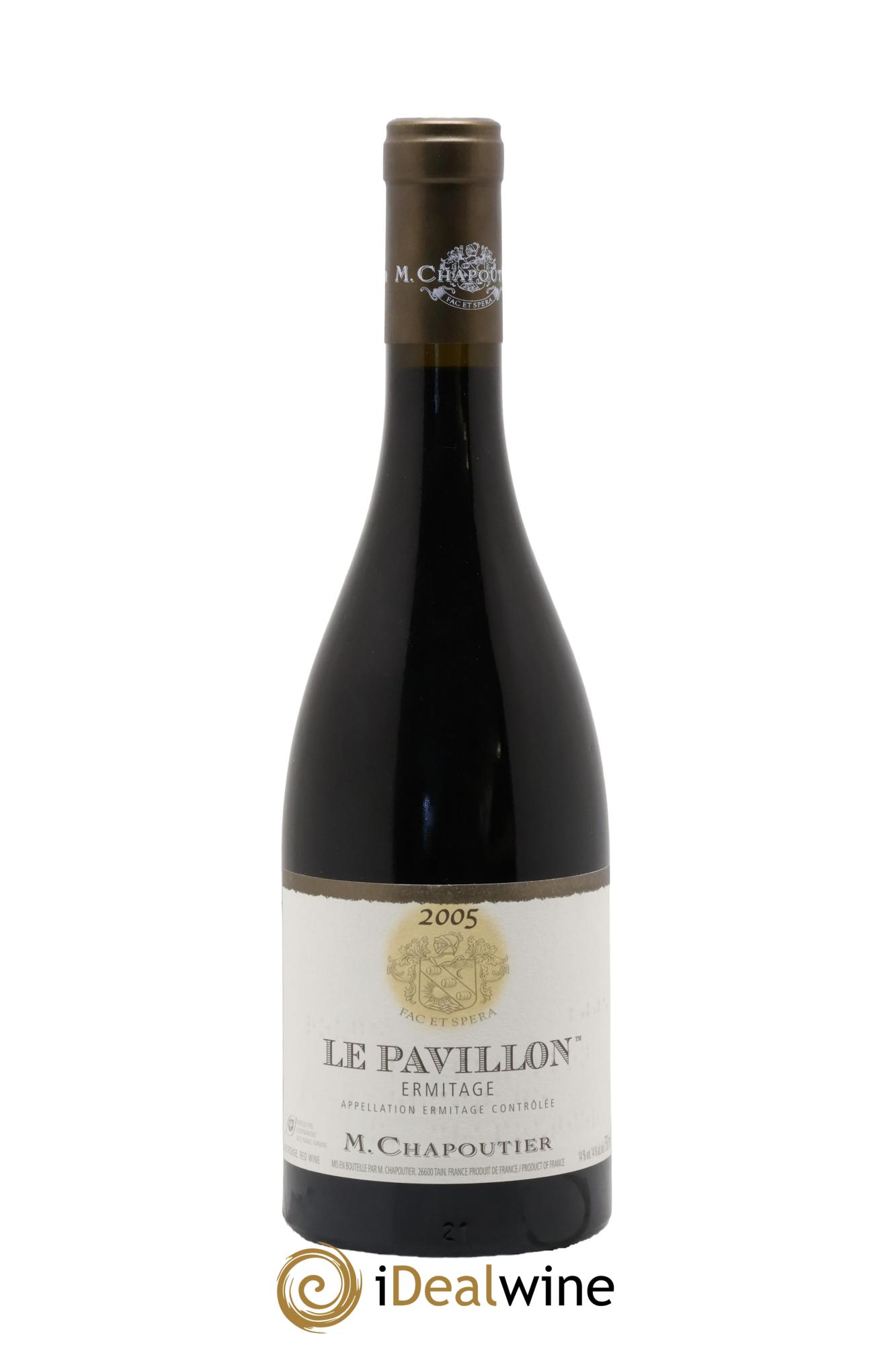 Hermitage Ermitage Le Pavillon Chapoutier 2005 - Lot of 1 bottle - 0