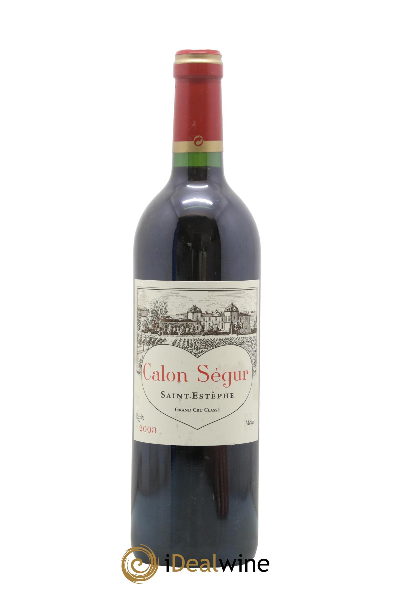 Château Calon Ségur 3ème Grand Cru Classé 2003 - Lotto di 1 bottiglia - 0