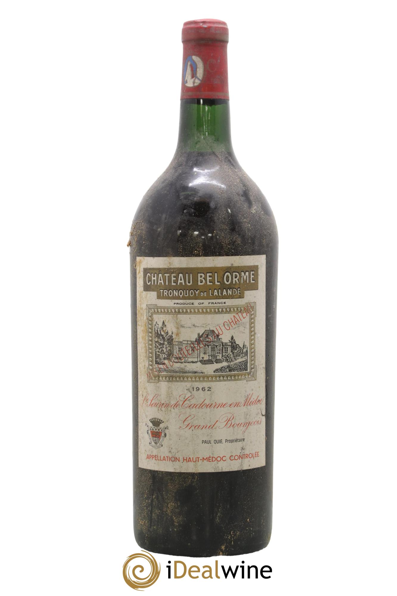 Château Bel Orme Tronquoy de Lalande Cru Bourgeois 1962 - Posten von 1 Magnum - 0