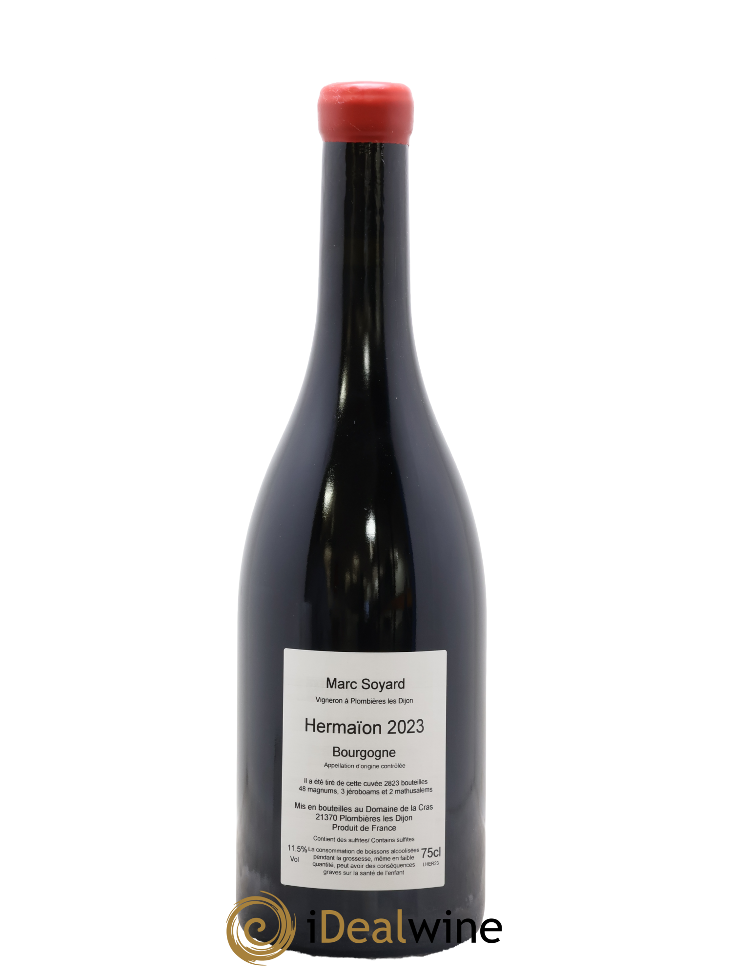 Bourgogne Hermaion Domaine de la Cras - Marc Soyard 2023 - Lote de 1 botella - 1