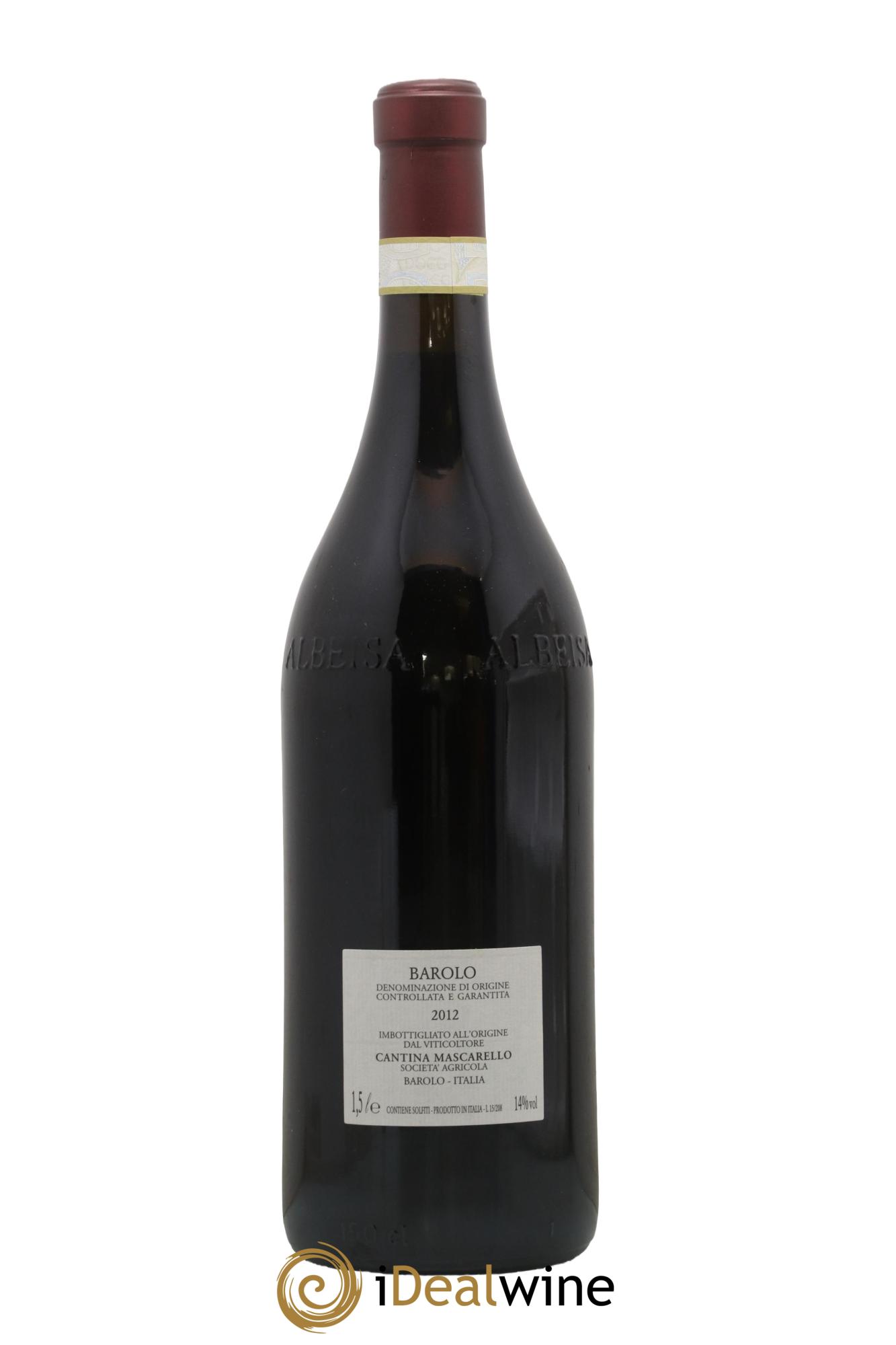 Barolo DOCG Bartolo Mascarello 2012 - Lot de 1 magnum - 1